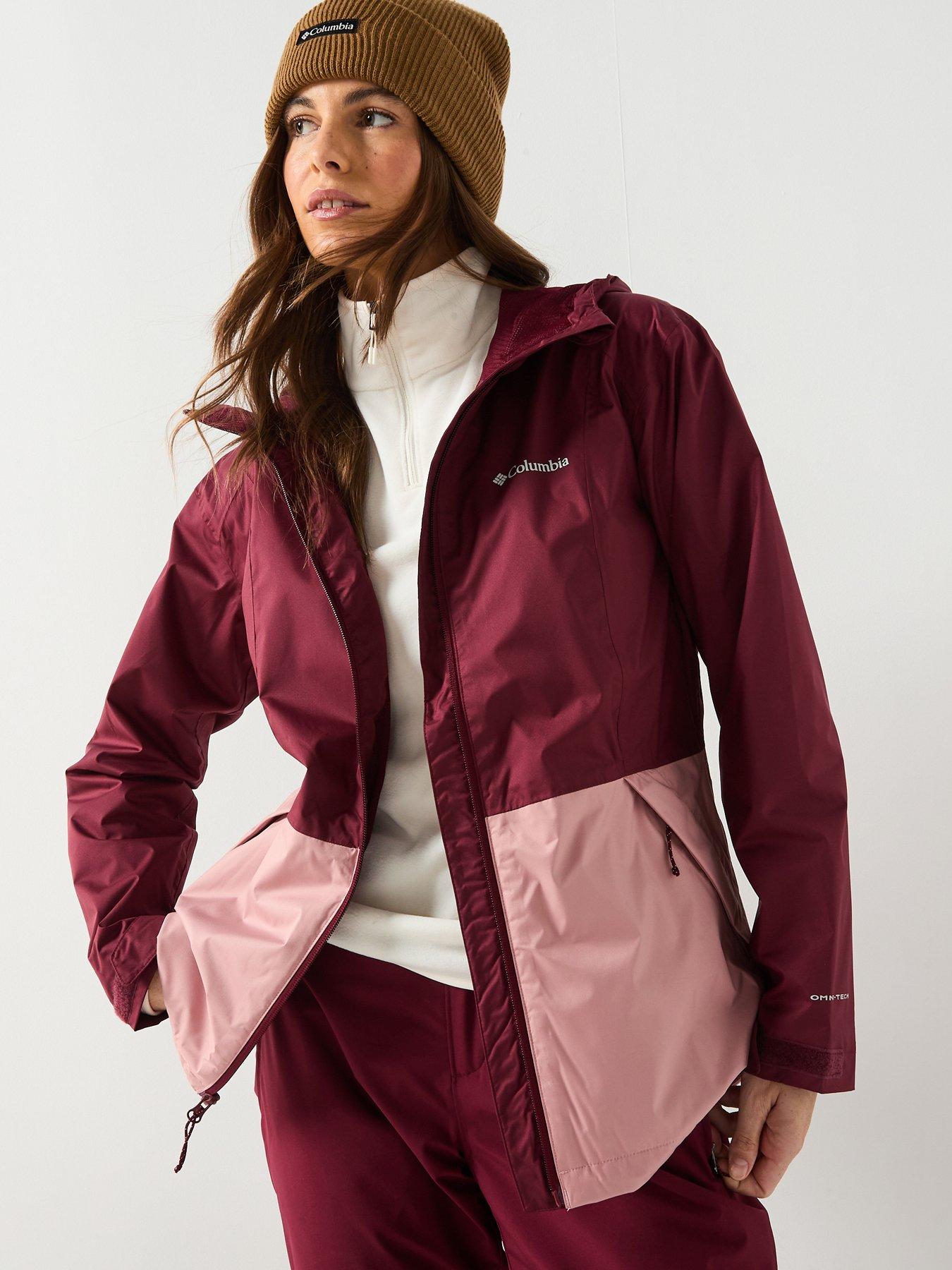 Image 1 of 6 of Columbia Women's Inner Limits Iii Jacket - Burgundy