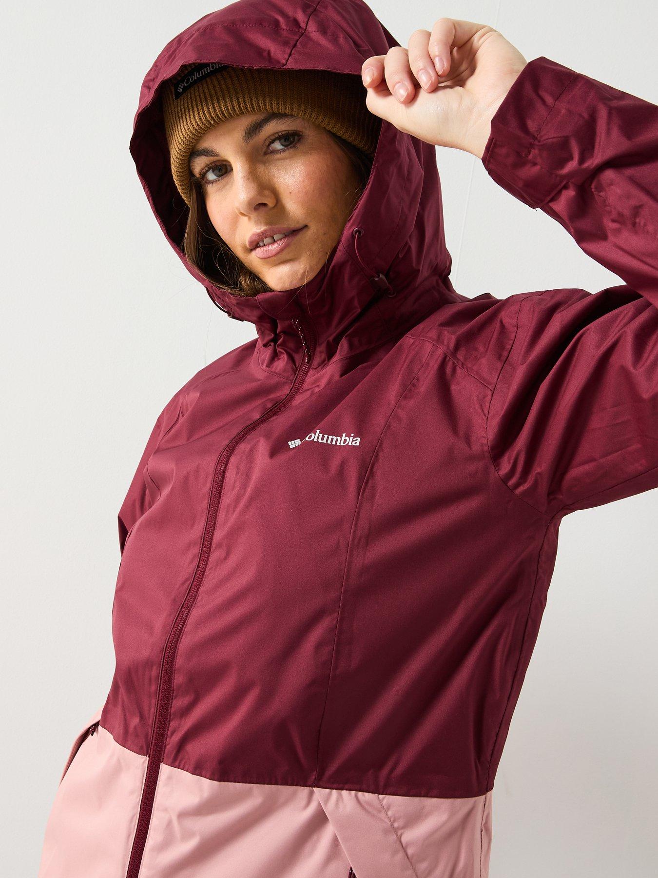 Image 4 of 6 of Columbia Women's Inner Limits Iii Jacket - Burgundy