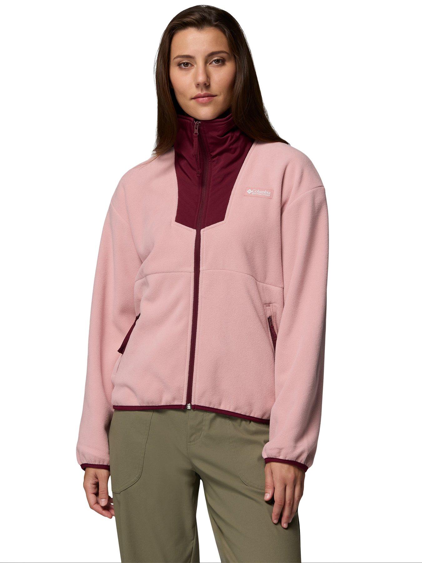 Columbia Women's Sequoia Grove Full Zip Fleece - Pink