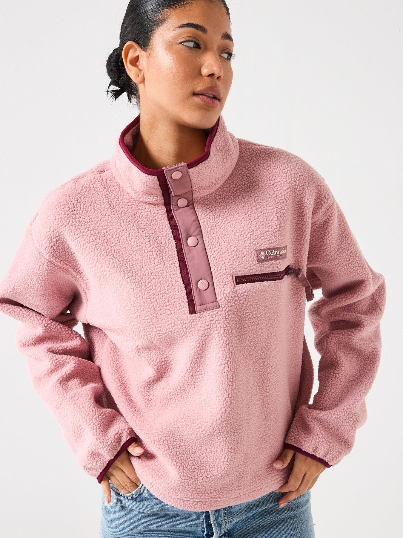 Columbia Women's Helvetia Ii Cropped Half Snap Fleece - Pink