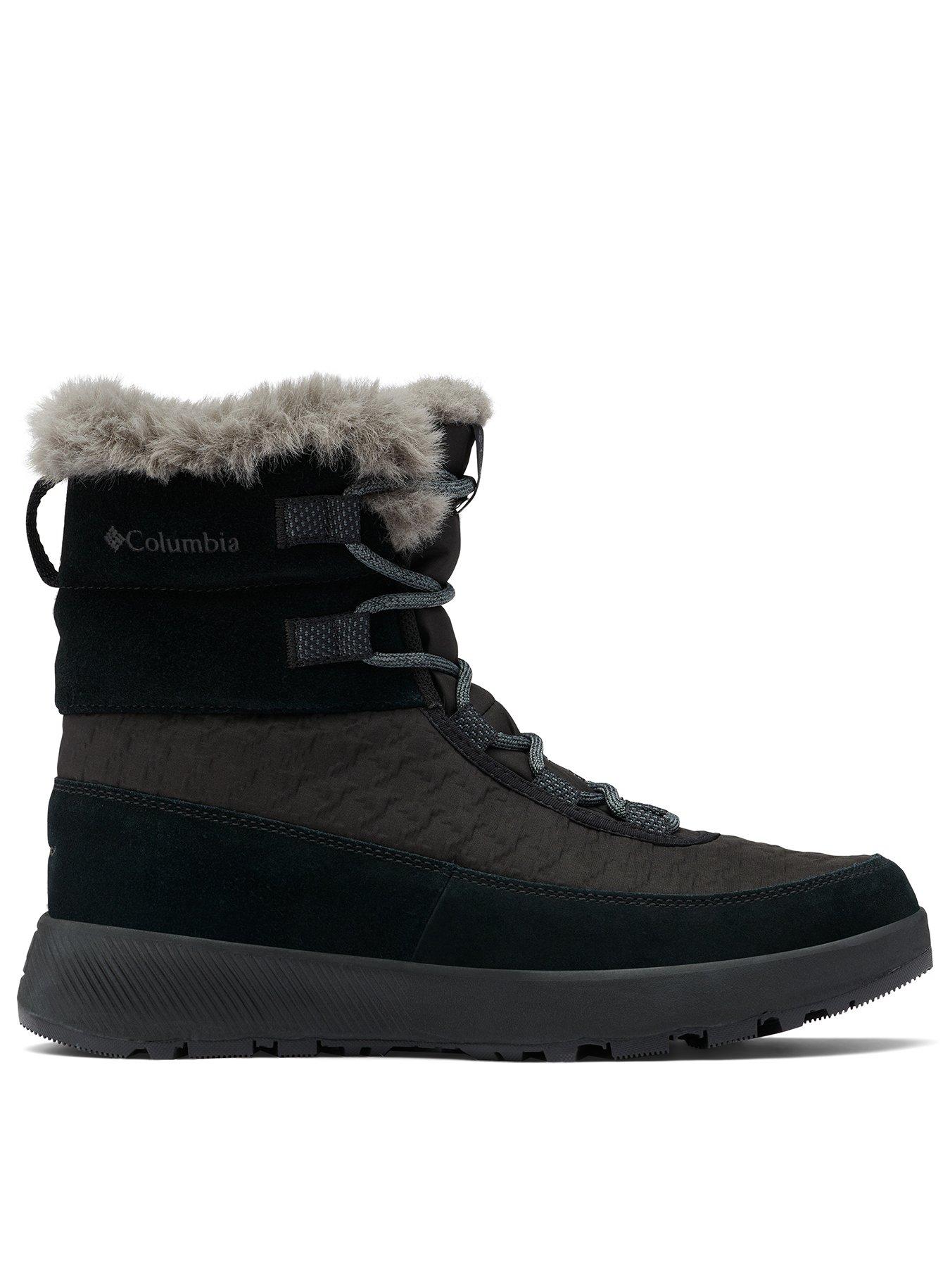 Columbia Women's Slopeside Peak Luxe Snow Boots- Black