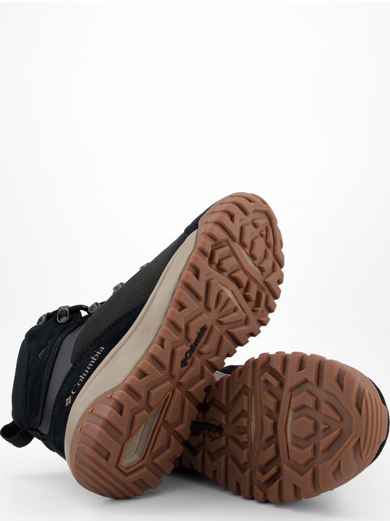 Image 4 of 7 of Columbia Women's Burnsider Waterproof Hiking Boots - Black
