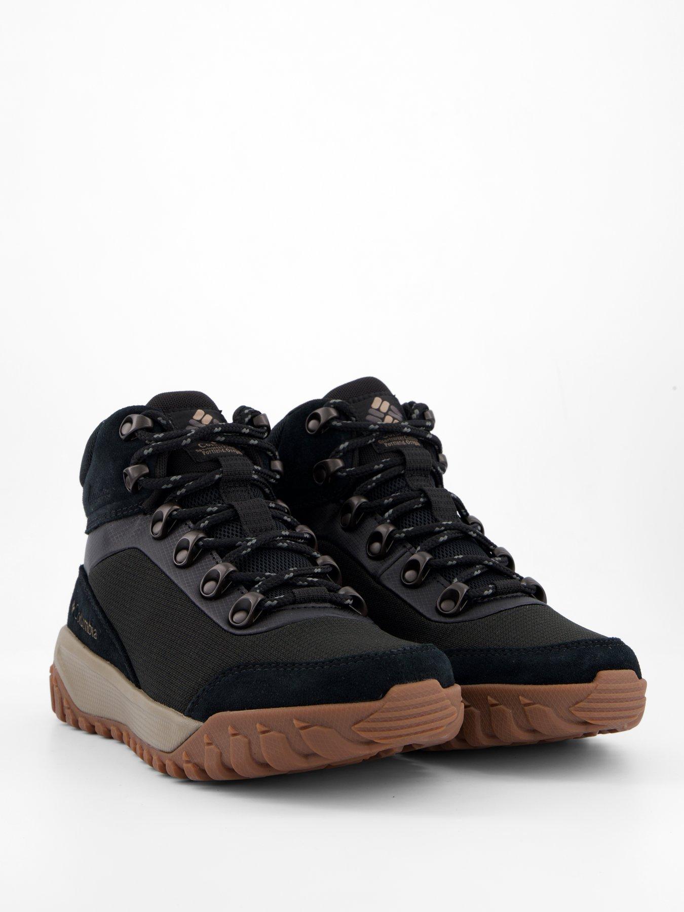Image 6 of 7 of Columbia Women's Burnsider Waterproof Hiking Boots - Black