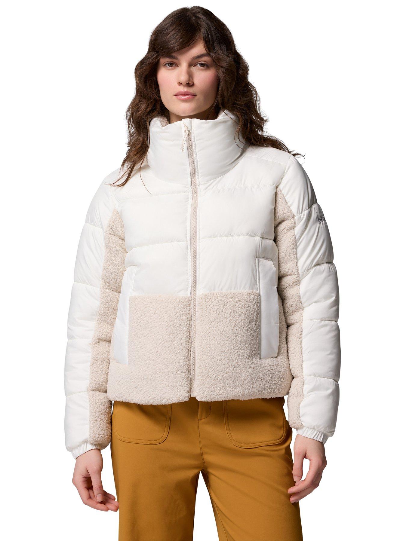 Image 1 of 6 of Columbia Women's Leadbetter Point Ii Sherpa Hybrid - White
