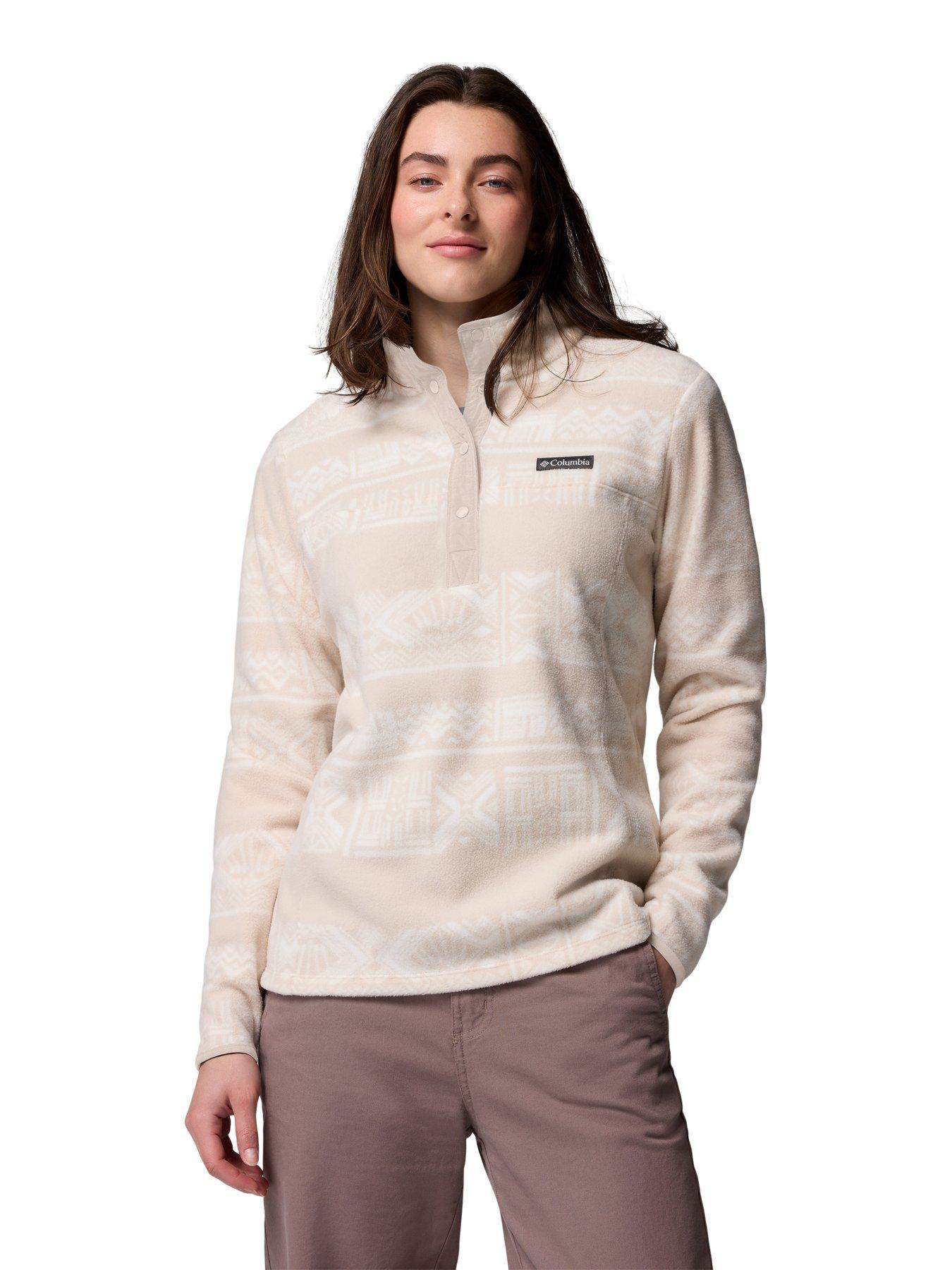 columbia-womens-benton-springs-printed-12-snap-fleece-beige