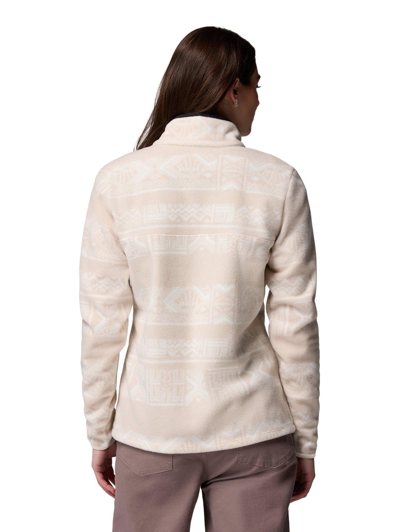 columbia-womens-benton-springs-printed-12-snap-fleece-beigestillFront