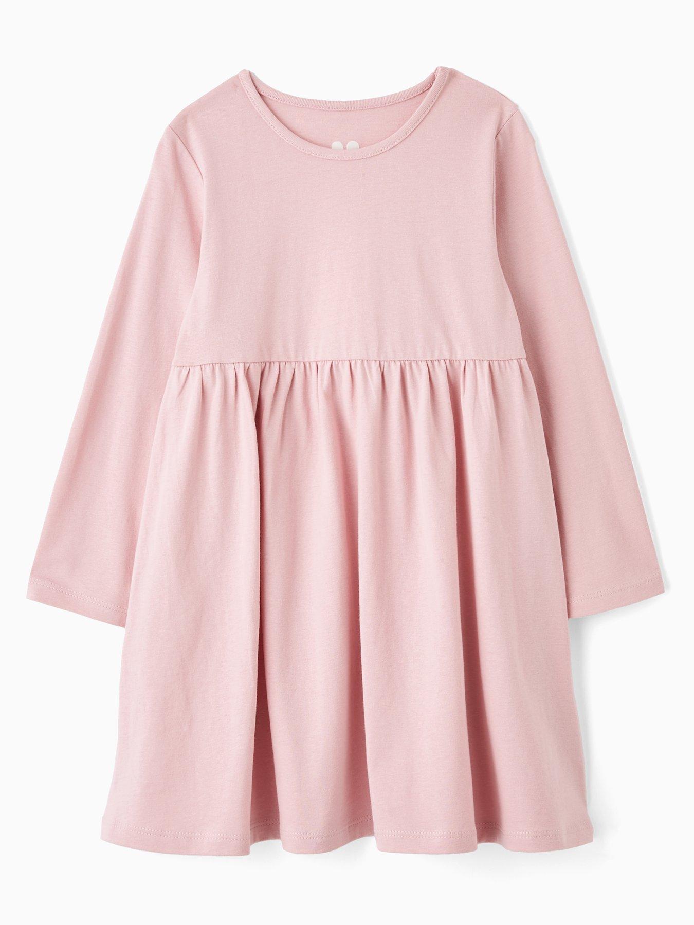 Image 2 of 4 of The Very Collection Girls 2 Pack Jersey Dresses - Multi