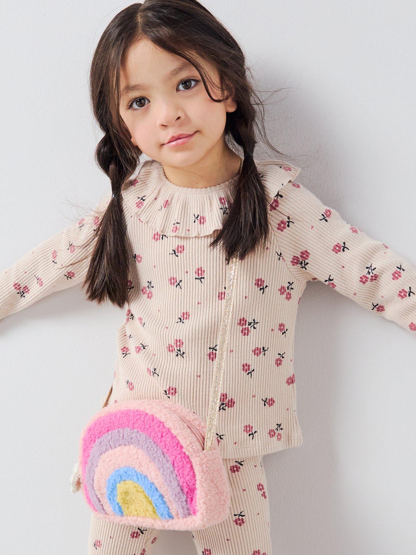 the-very-collection-girls-soft-touch-printed-top-and-legging-set-flower-printoutfit