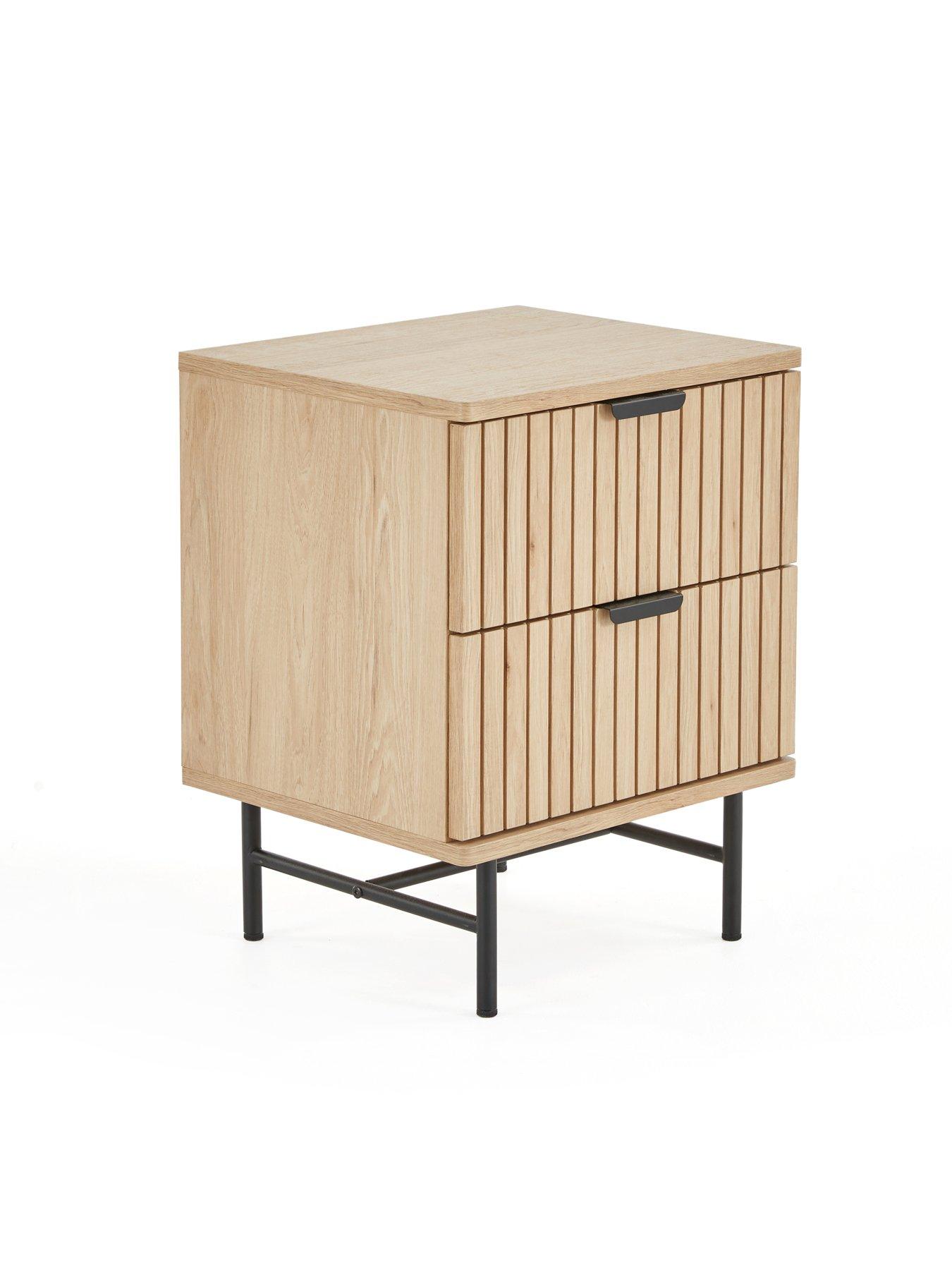 Image 3 of 7 of The Very Collection Harlow 2 Drawer Bedside - FSC&reg; Certified