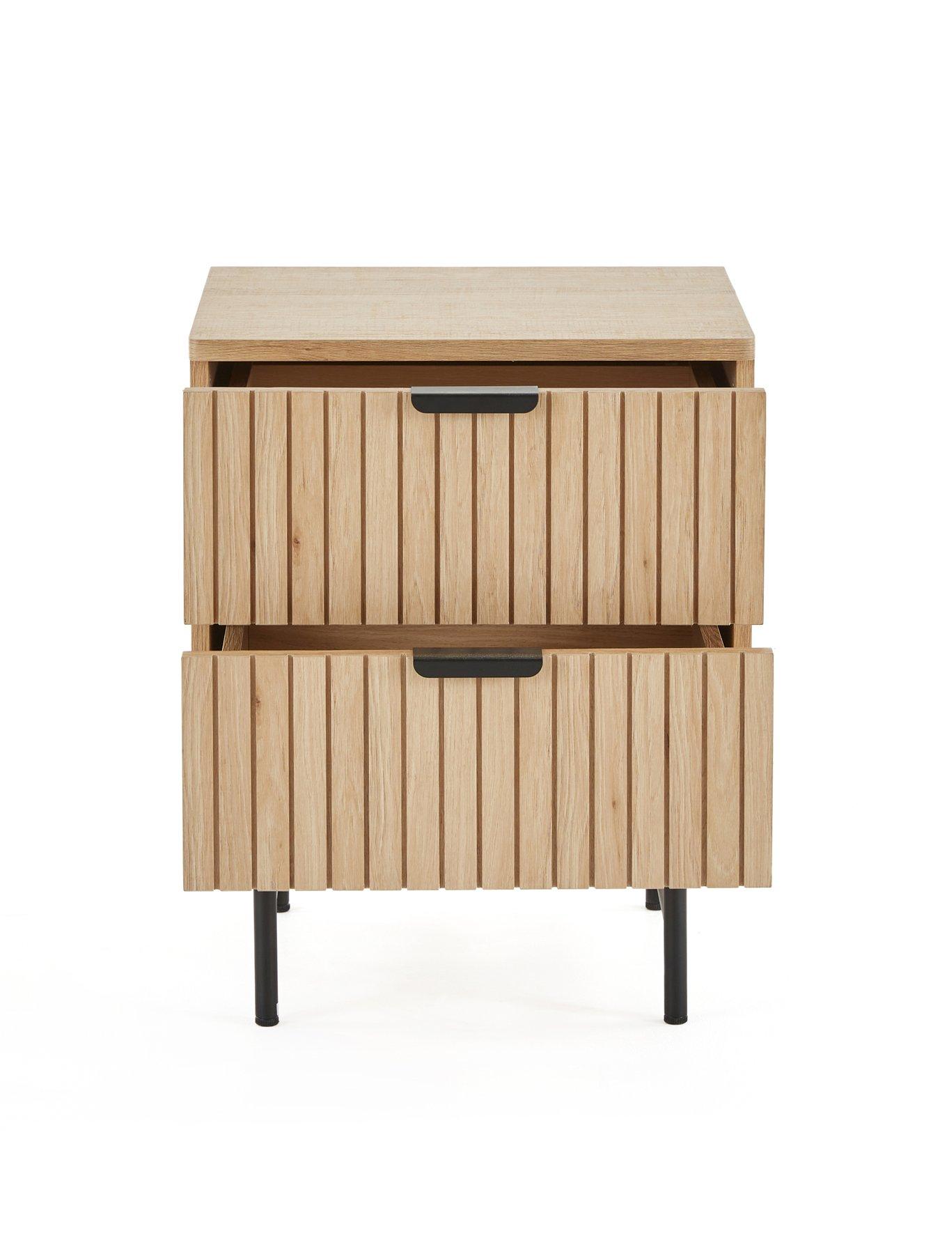 Image 4 of 7 of The Very Collection Harlow 2 Drawer Bedside - FSC&reg; Certified