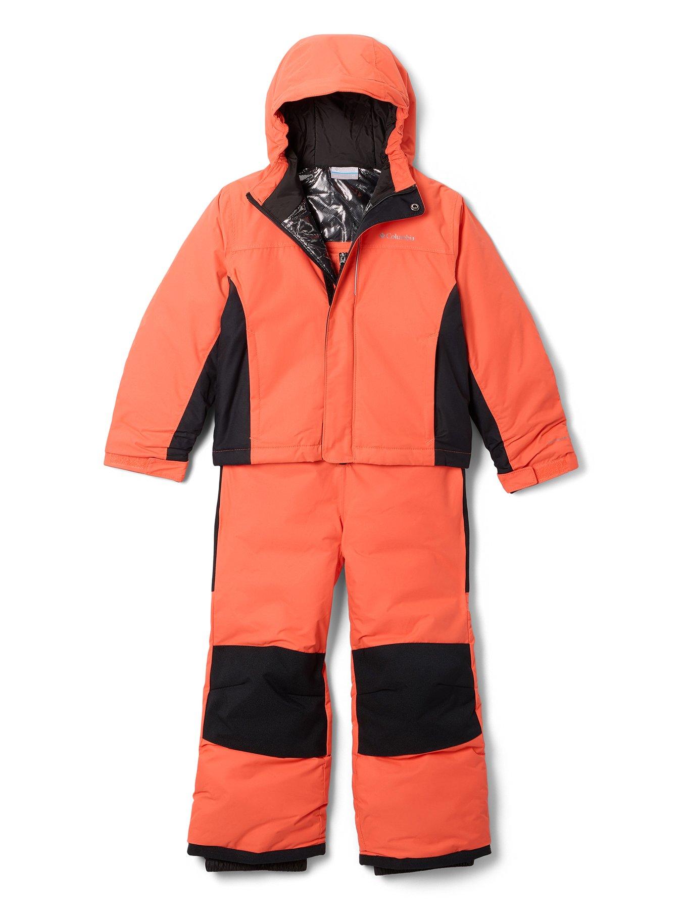 columbia-youth-unisex-buga-iii-ski-set-red