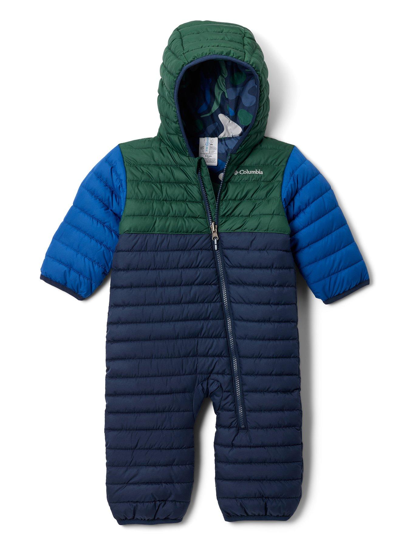 Columbia Youth Infant Powder Lite Ii Reversible Bunting All In One- Navy