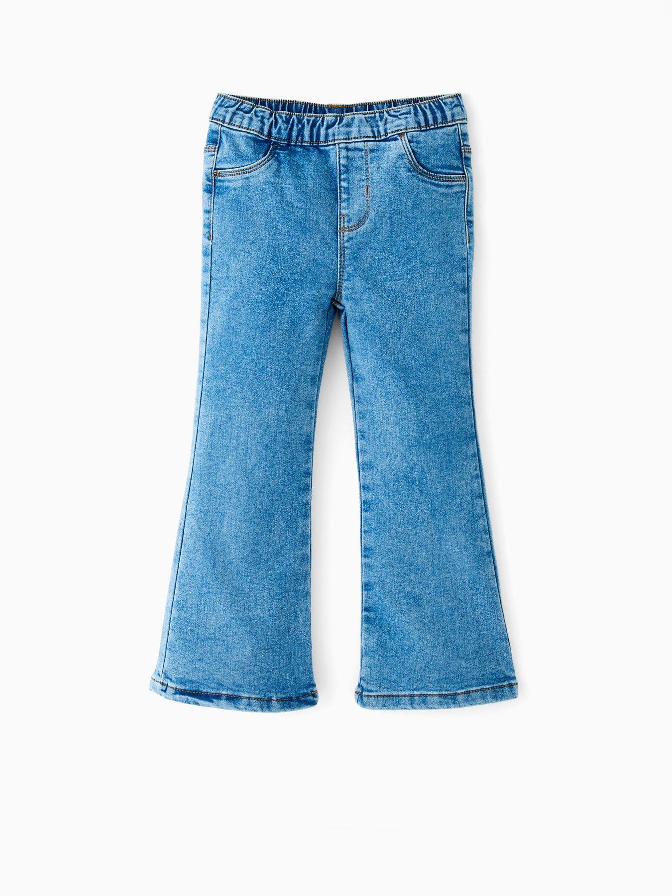 Image 6 of 6 of The Very Collection Girls Single Flare Jeggings - Mid Wash