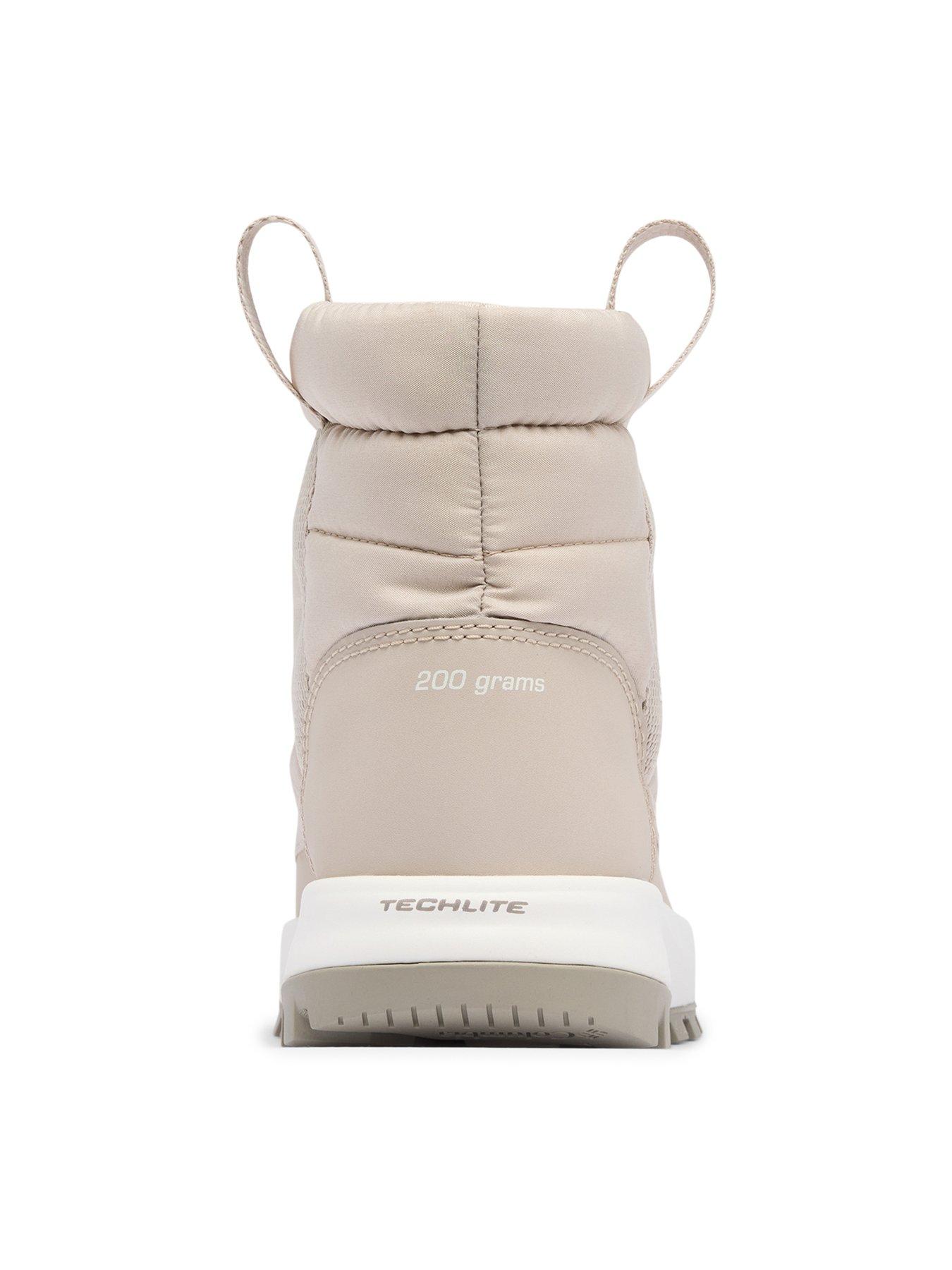 Image 7 of 8 of Columbia Youth Unisex Youth Snowtrot Mid Snow Boots - Cream