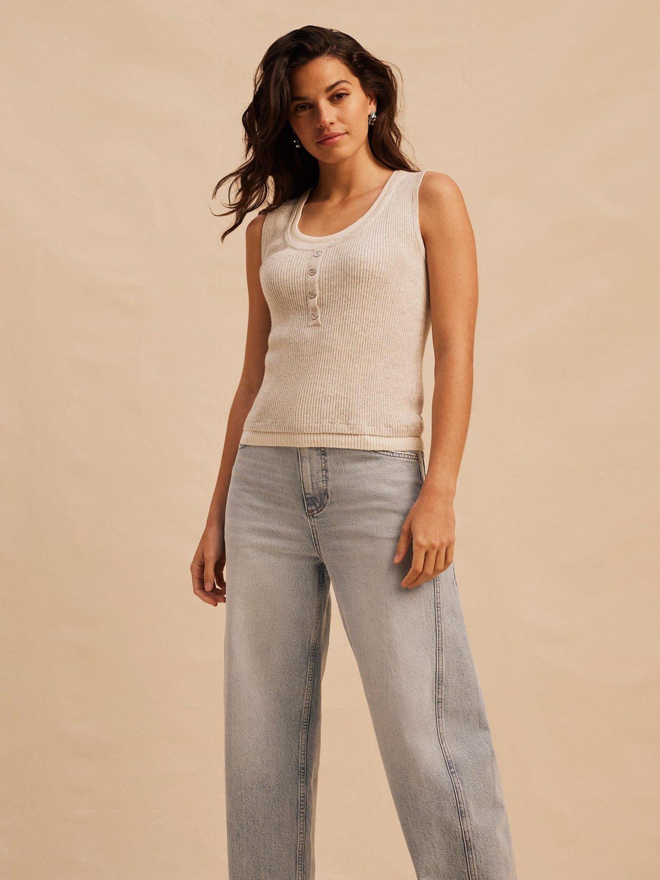mint-velvet-double-layer-knit-top-greyback