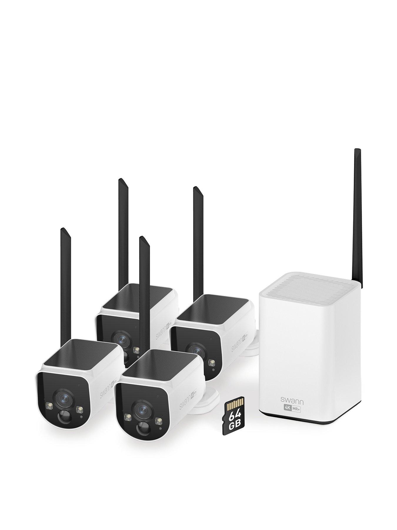 Image of Swann Swann Long range Wifi Security camera Kit - 4 camera