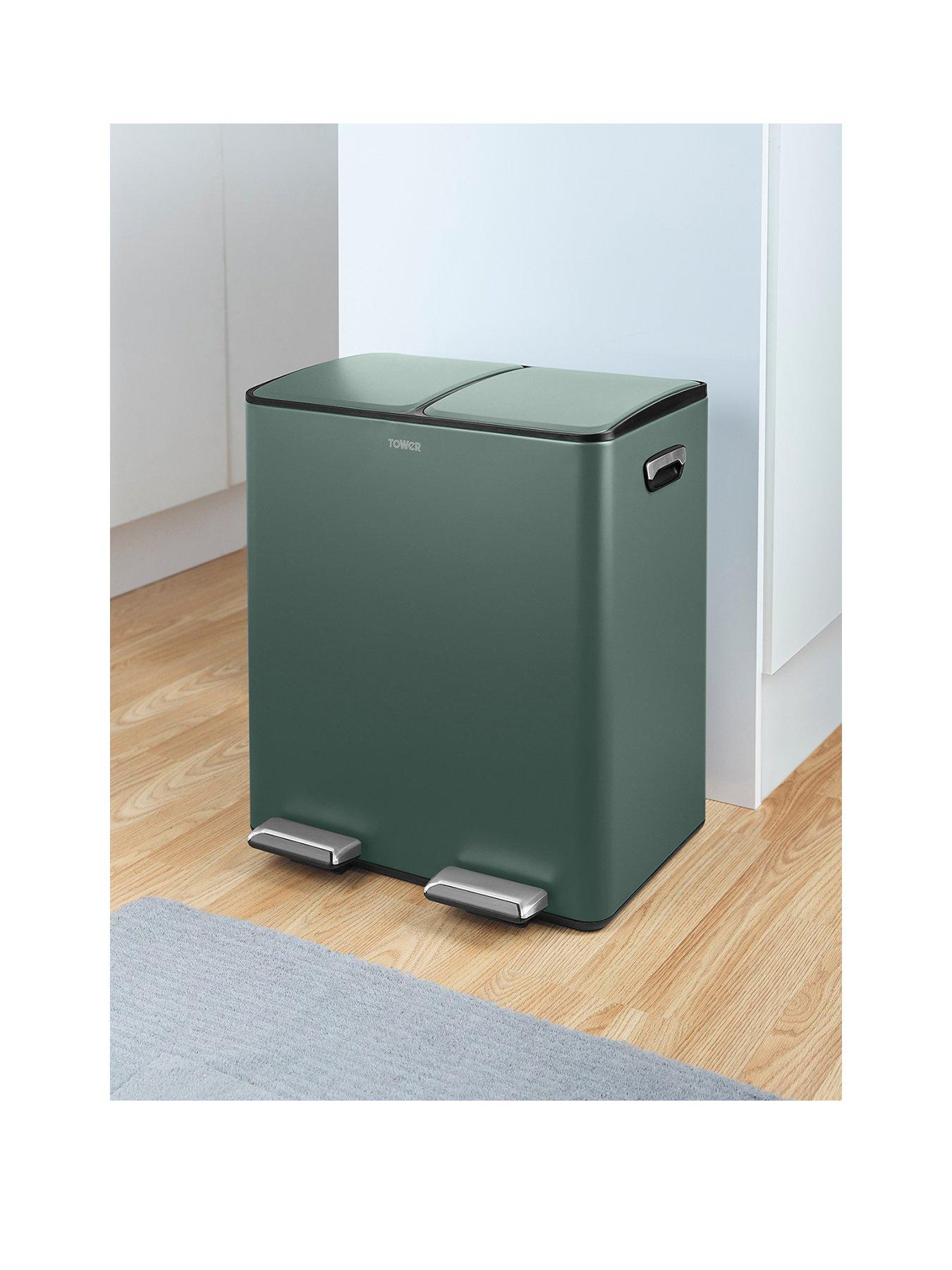 Image of Tower 40l Recycling Pedal Bin
