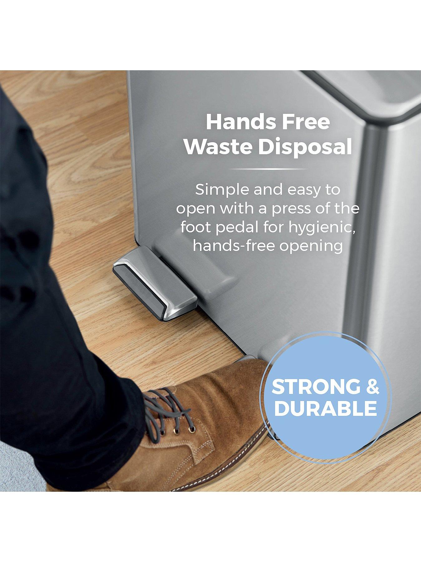 Image 4 of 6 of Tower 40l Recycling Pedal Bin