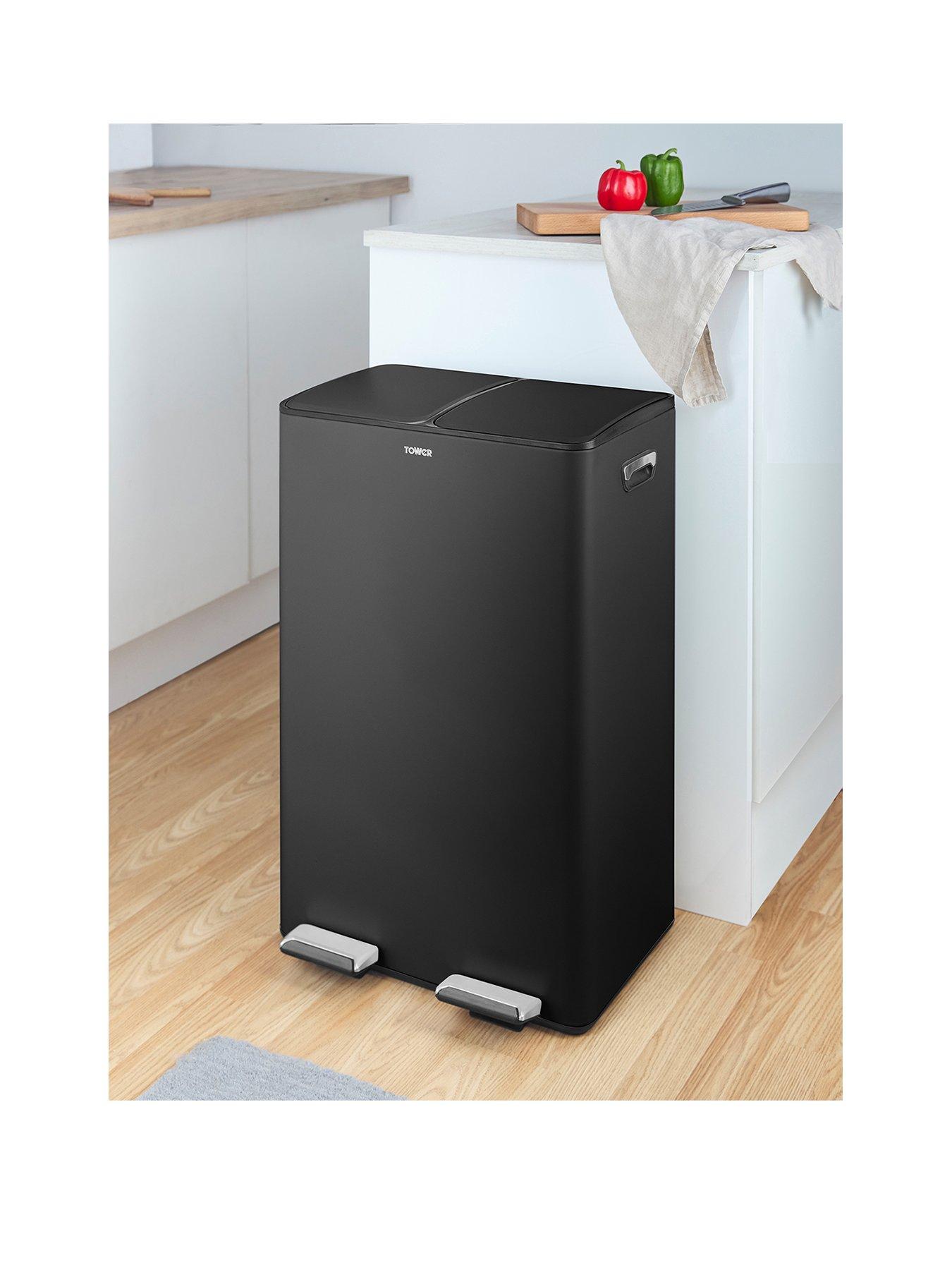 Tower 60L Recycling Pedal Bin