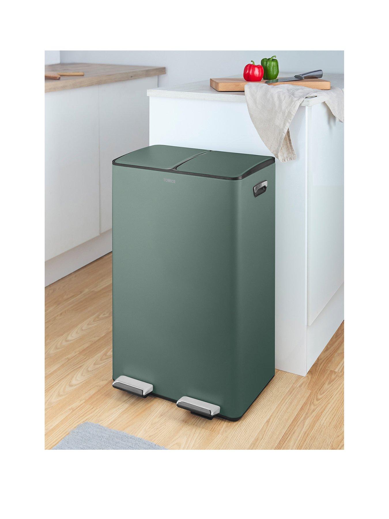 Image of Tower 60l Recycling Pedal Bin