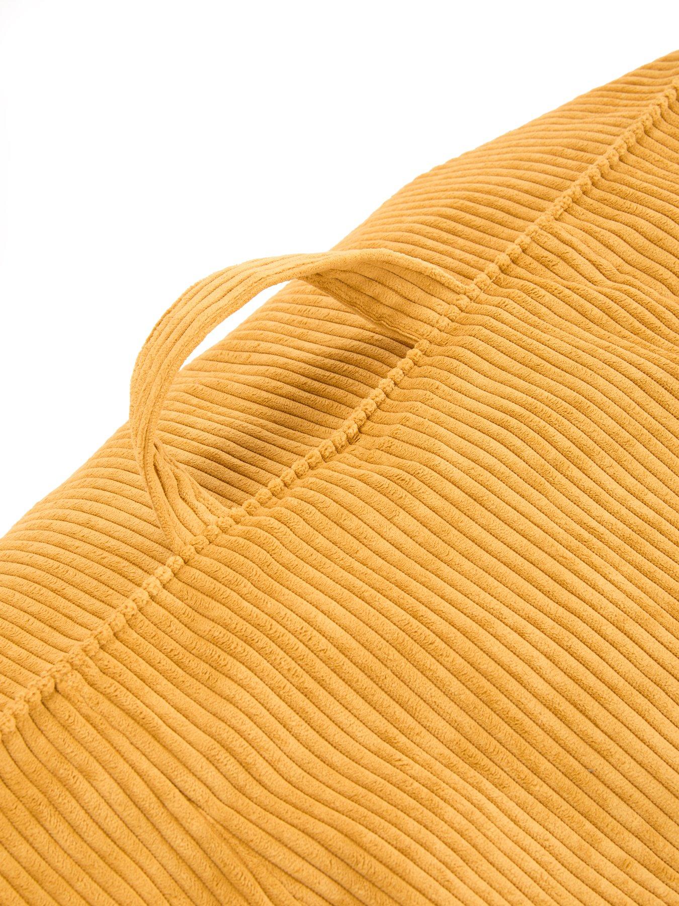 kaikoo-kaikoo-wing-cord-beanbag-chair--mustardoutfit