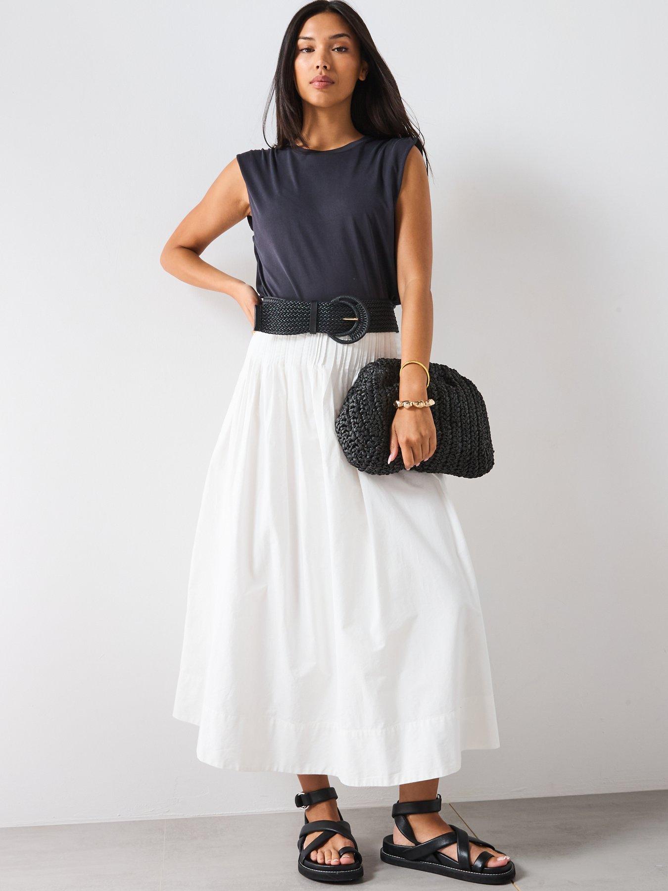 mango-flowy-t-shirt-with-gathered-shoulders-dark-greyback