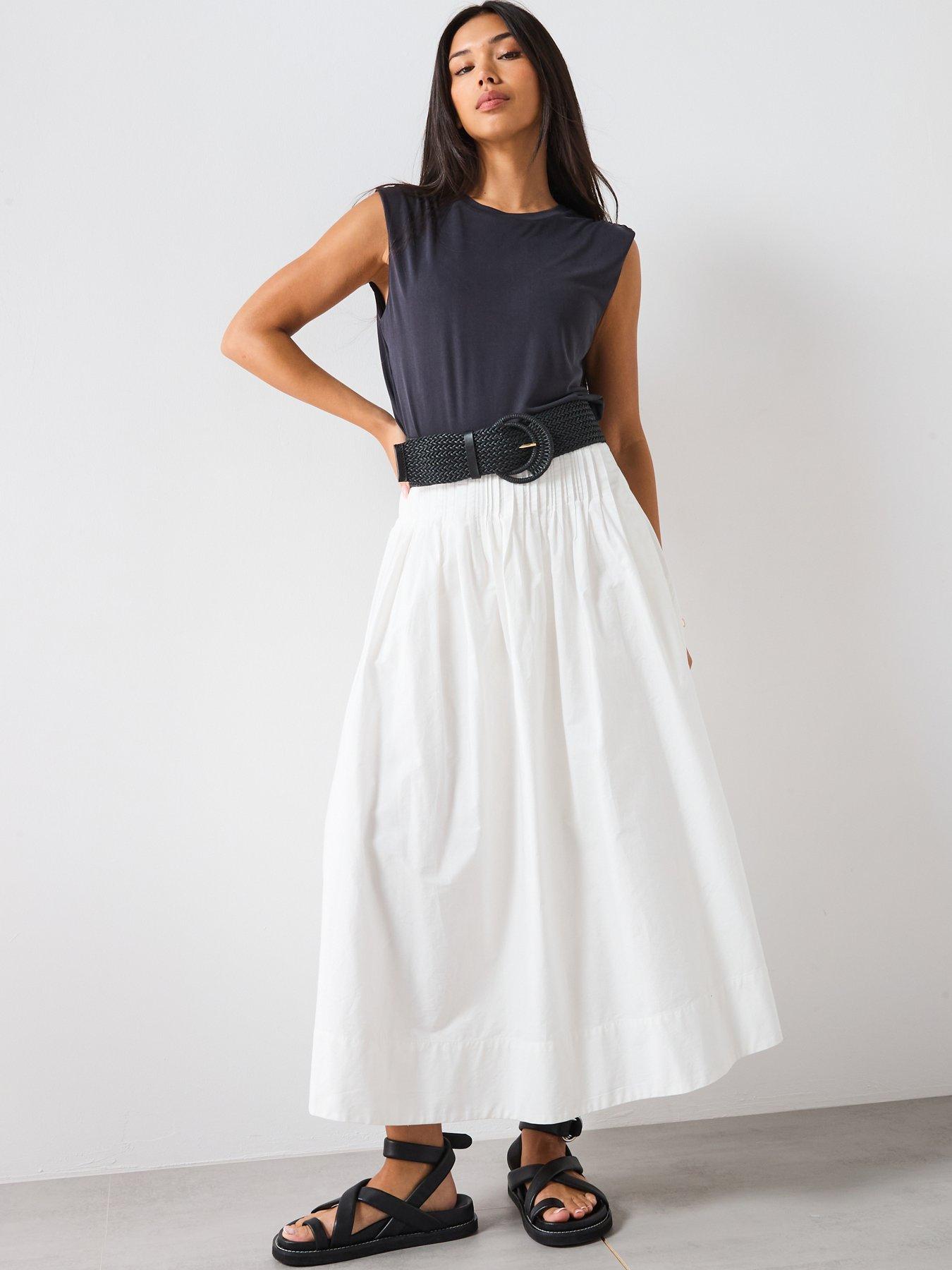 mango-flowy-t-shirt-with-gathered-shoulders-dark-greydetail