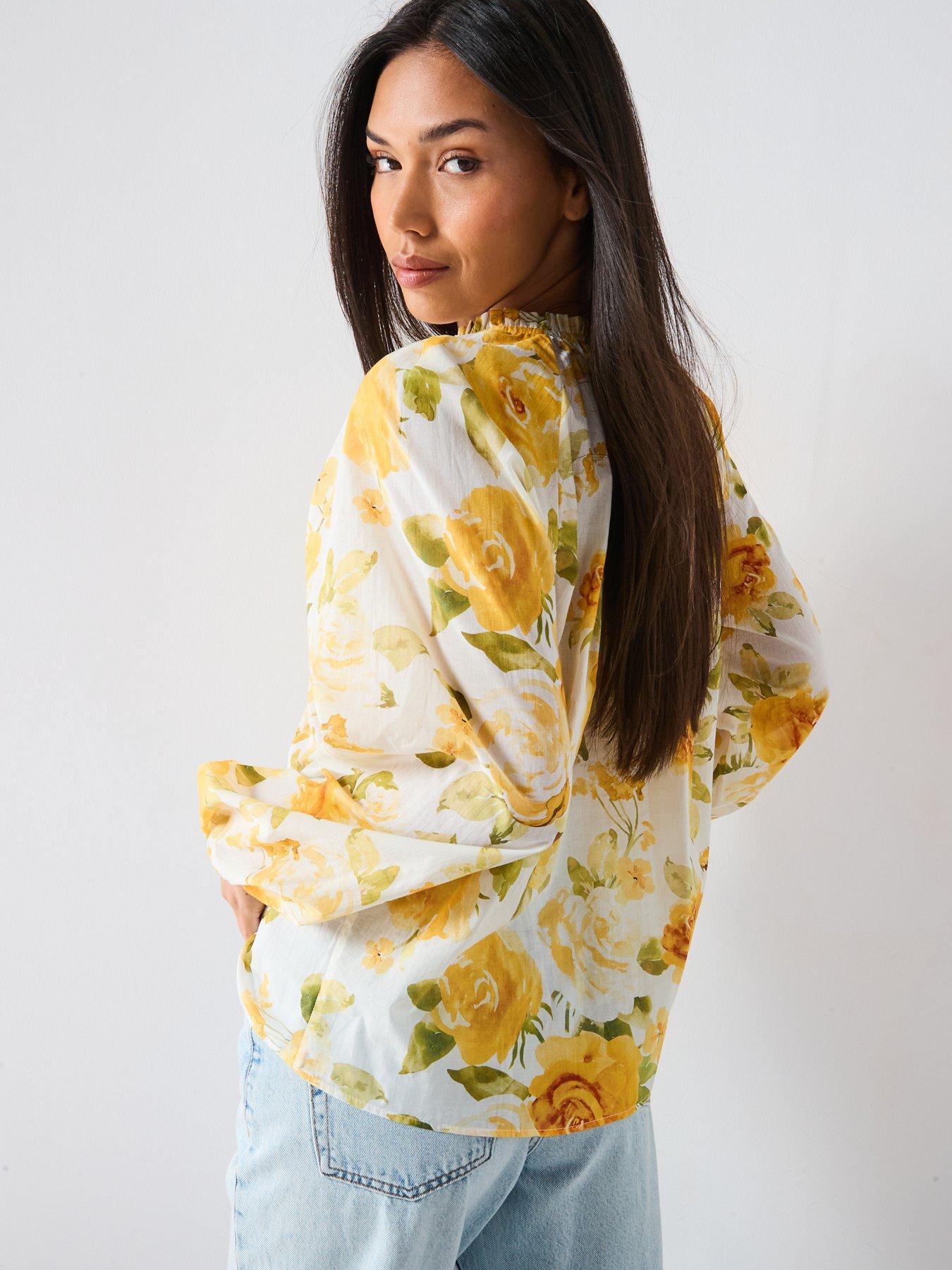 mango-floral-blouse-yellowstillFront