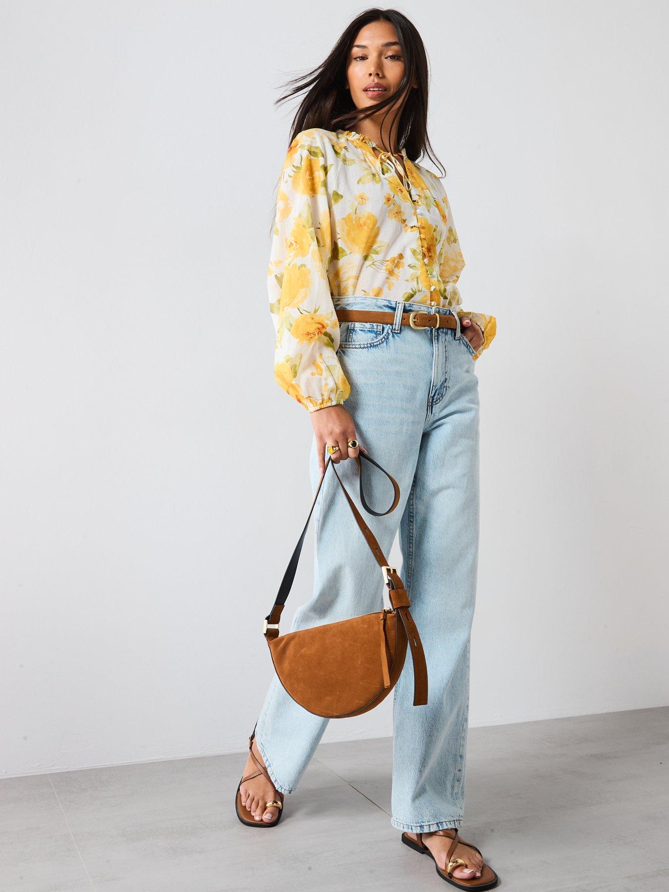 mango-floral-blouse-yellowdetail