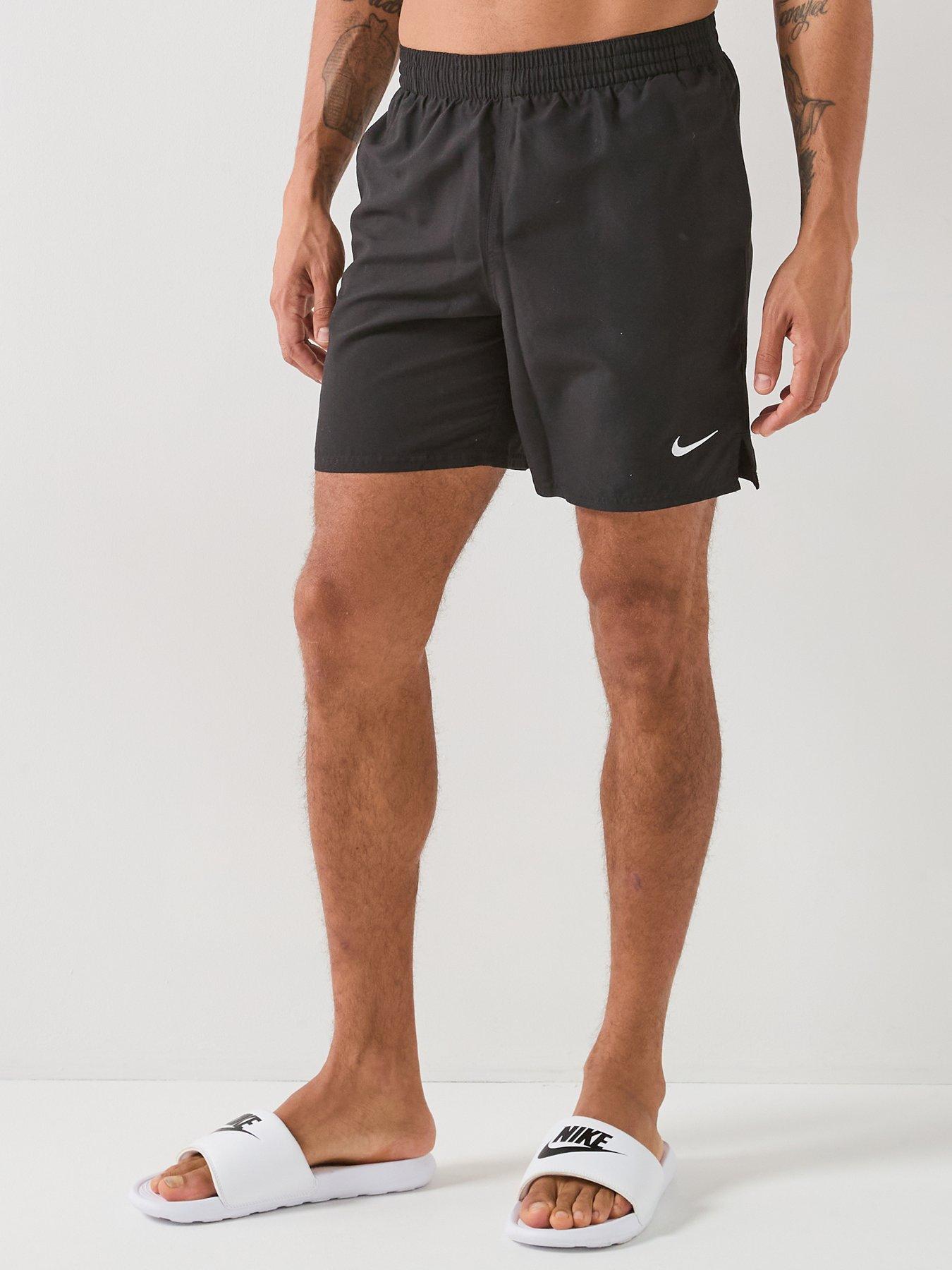 Nike Mens 7 Inch Volley Swim Short - Black