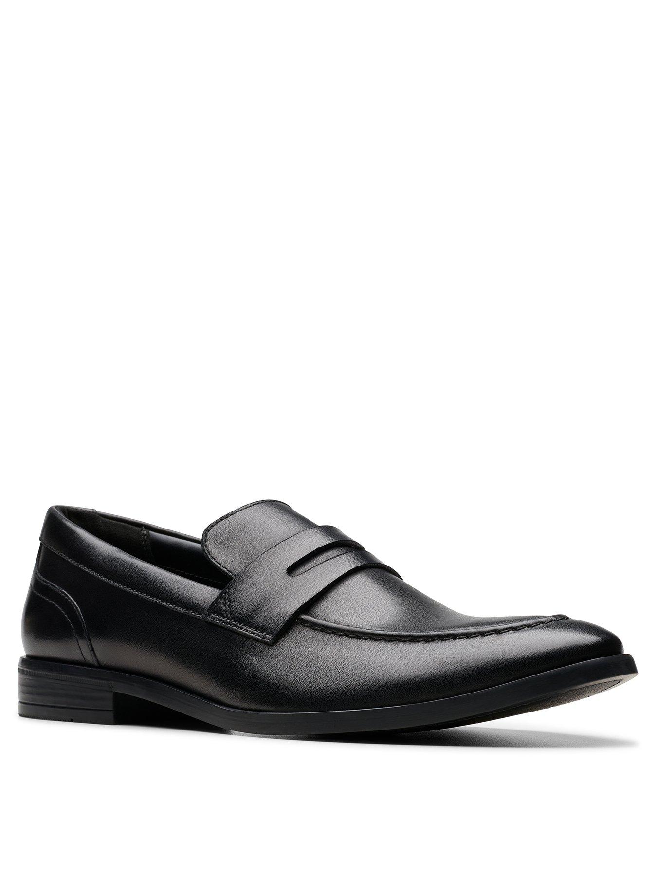 clarks-brandon-step-loafers-blackstillFront