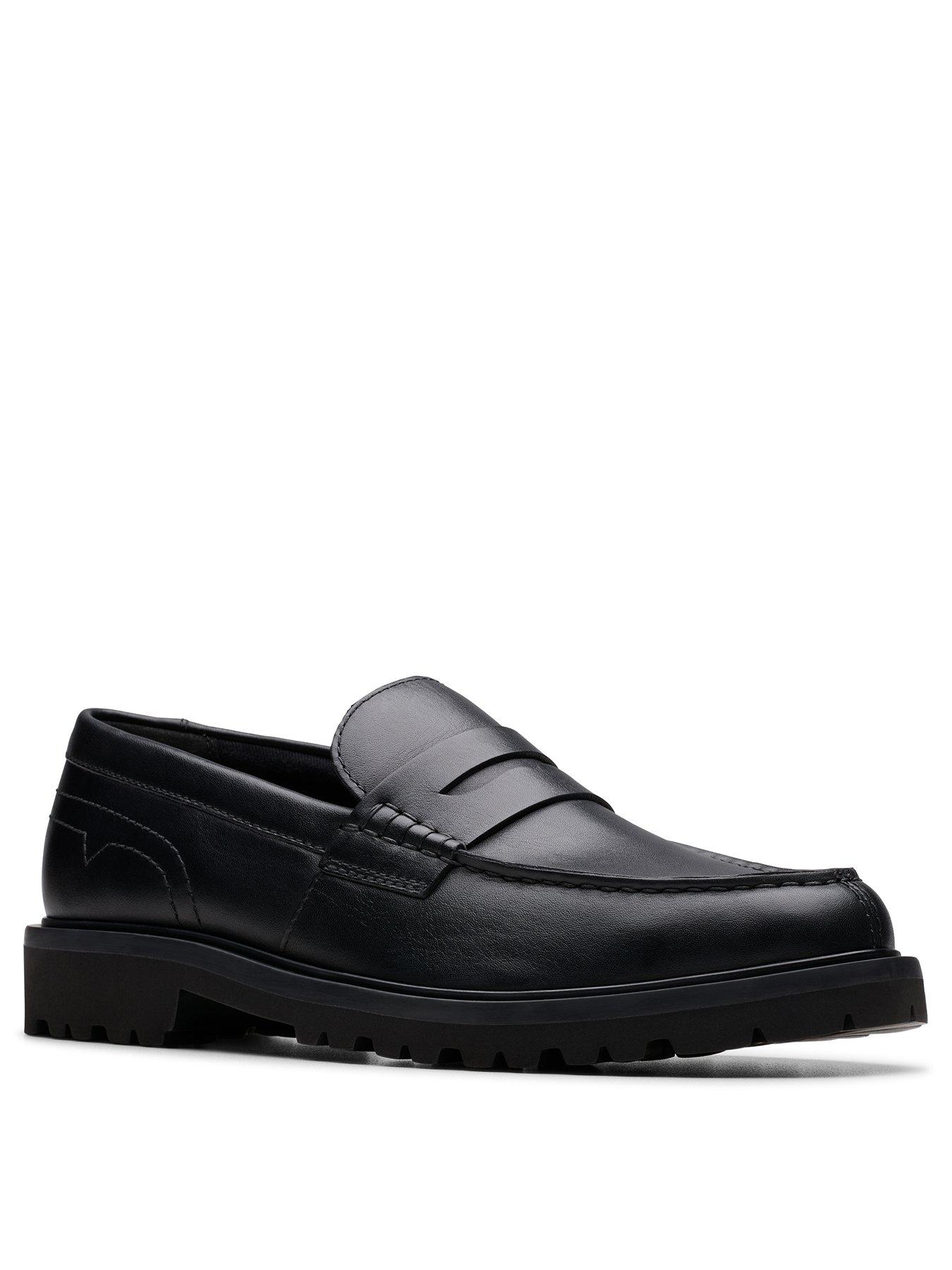 clarks-berwick-loafers-blackstillFront