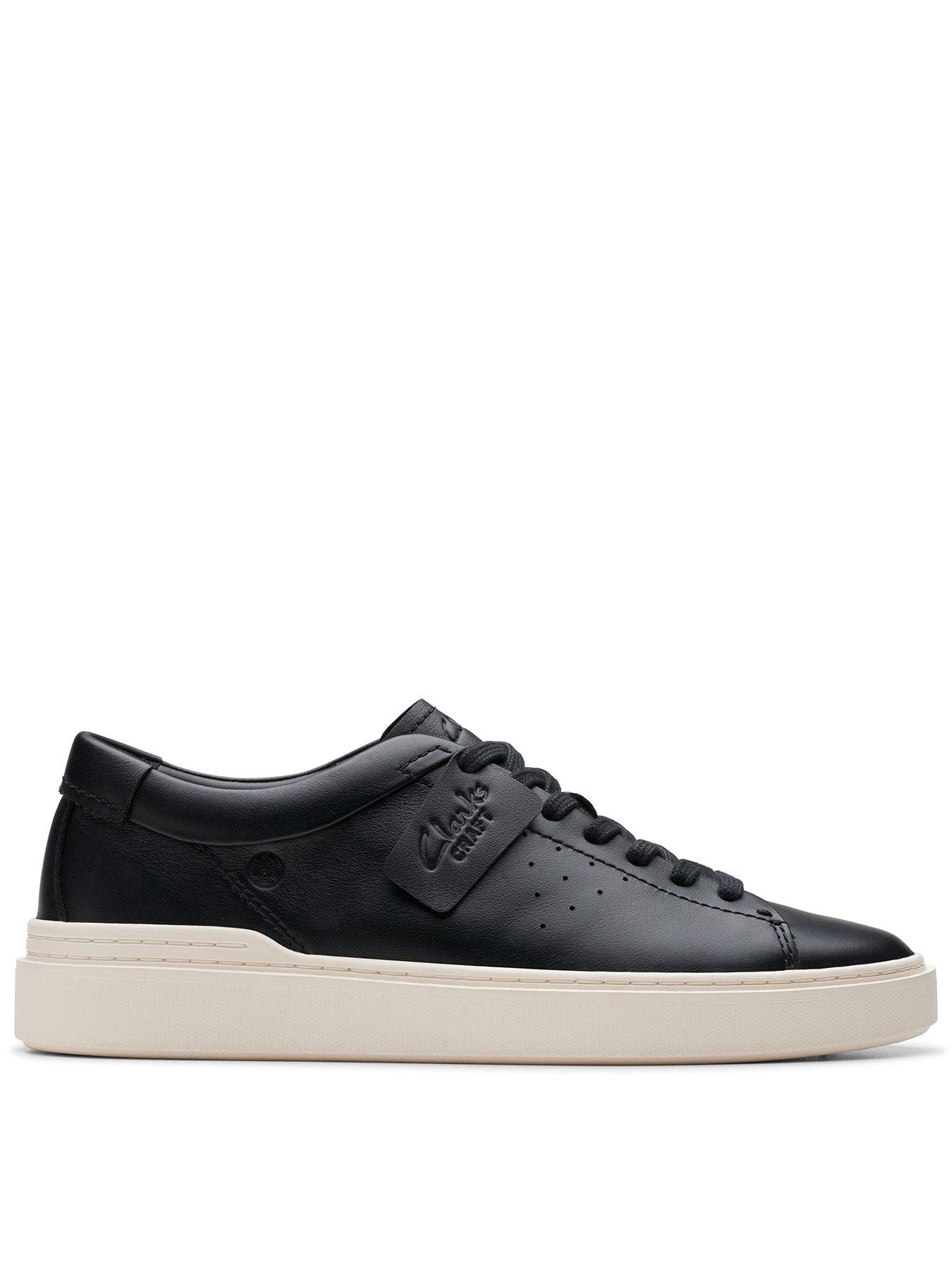 Clarks Craft Swift Casual Lace Up Shoes - Black