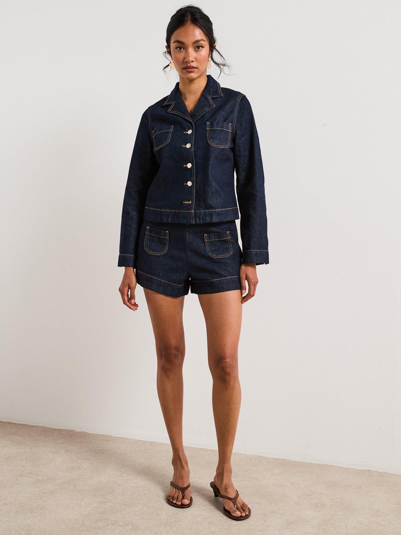 mango-high-waisted-denim-shorts-with-pocketsback