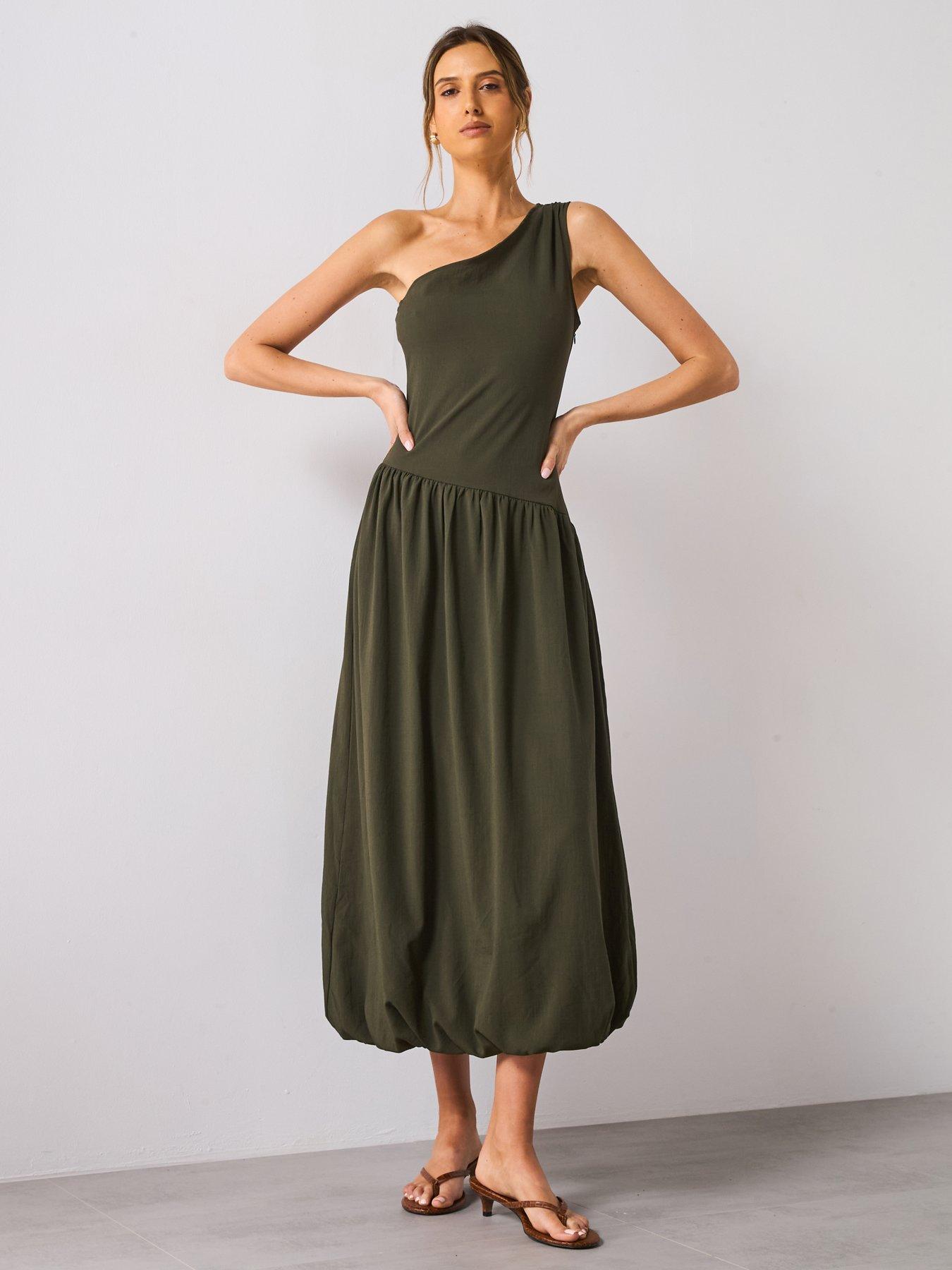 mango-asymmetrical-puffed-dressback
