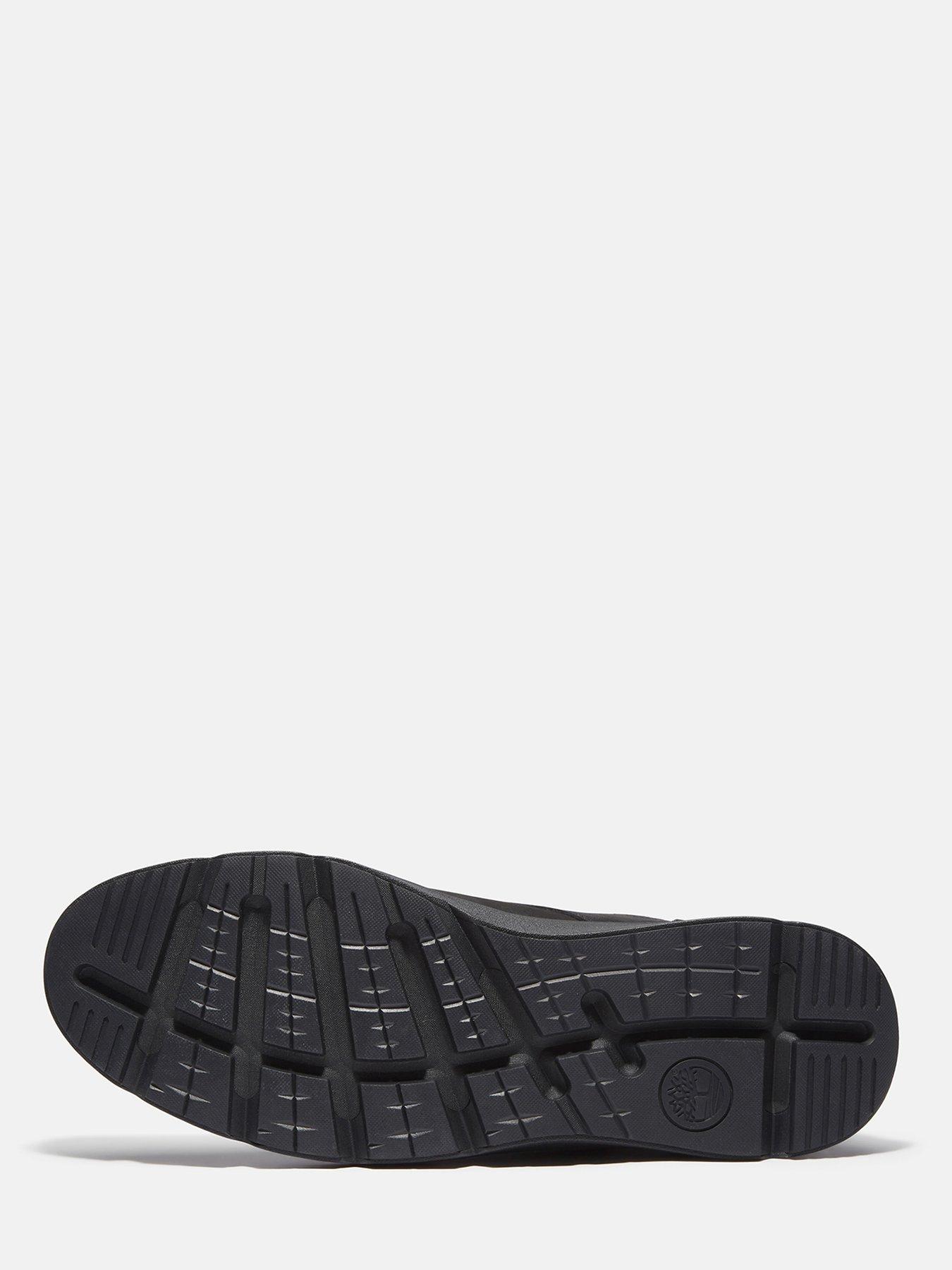 Image 5 of 7 of Timberland Parker Street Leather Lace Sneaker - Black