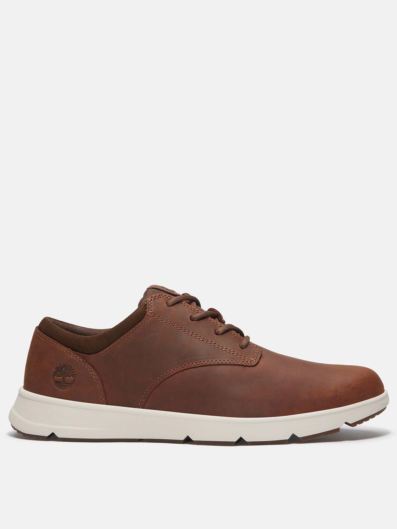 Timberland Parker Street Leather Lace Sneaker - Dark Brown