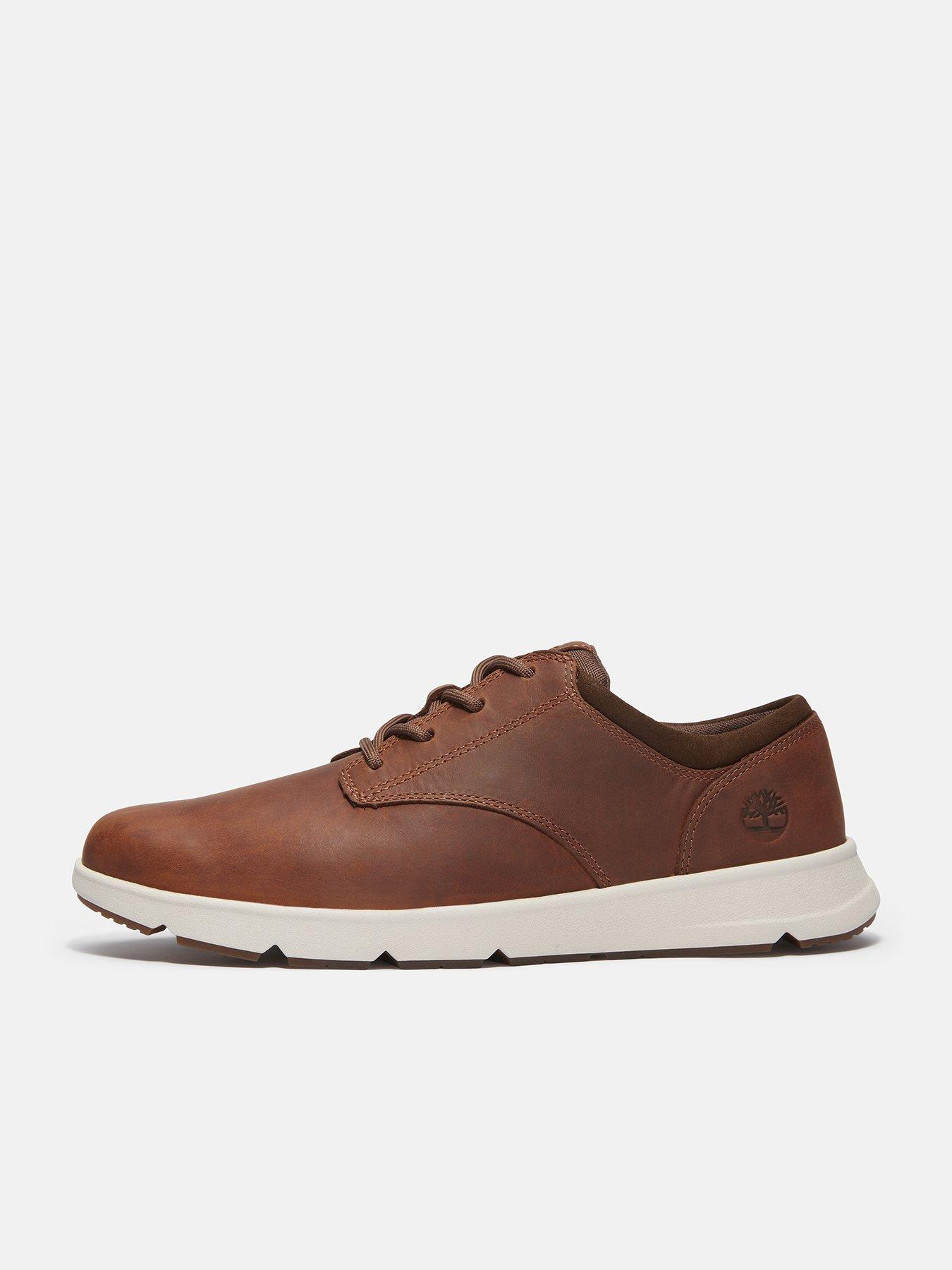 Image 6 of 7 of Timberland Parker Street Leather Lace Sneaker - Dark Brown