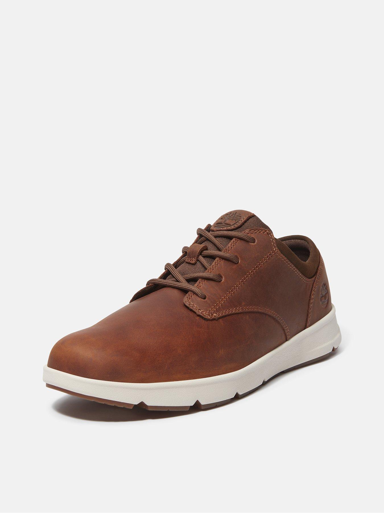 Image 7 of 7 of Timberland Parker Street Leather Lace Sneaker - Dark Brown