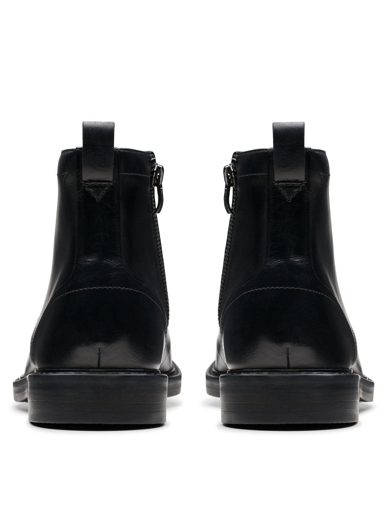 Image 3 of 7 of Clarks Aldwin Lace Up Ankle Boots&nbsp;- Black