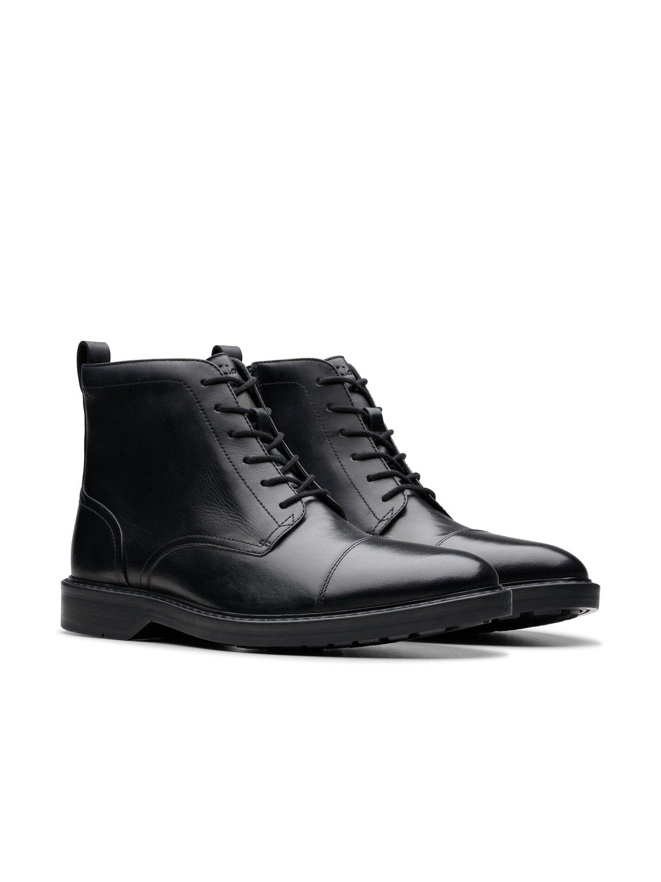 Image 6 of 7 of Clarks Aldwin Lace Up Ankle Boots&nbsp;- Black