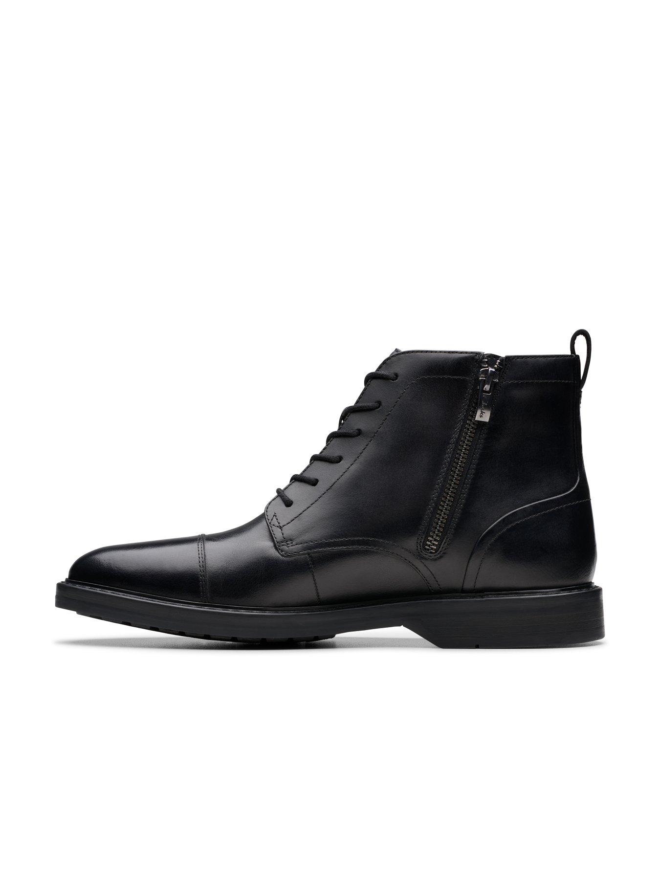 Image 7 of 7 of Clarks Aldwin Lace Up Ankle Boots&nbsp;- Black