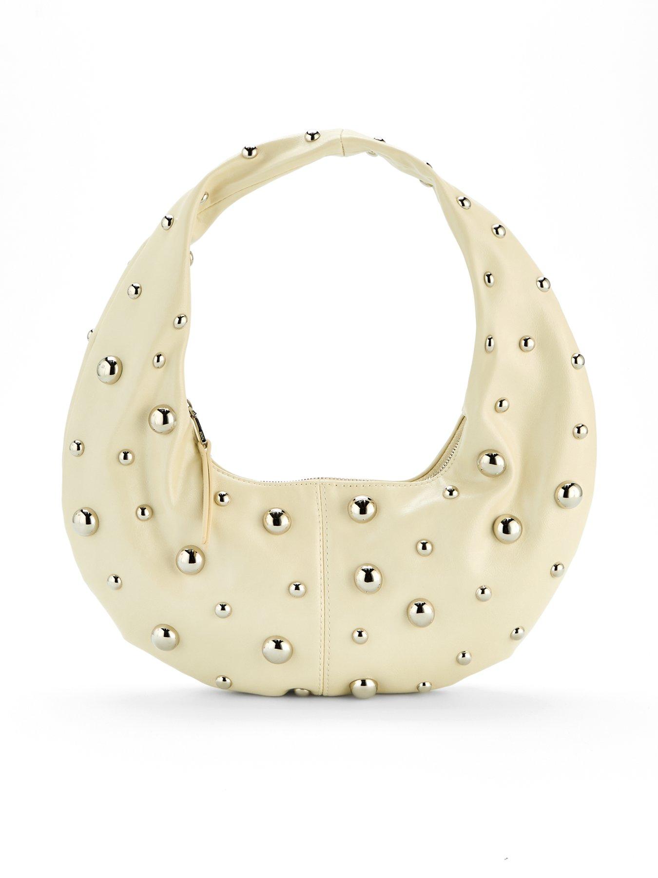 mango-studded-shoulder-bag-cream