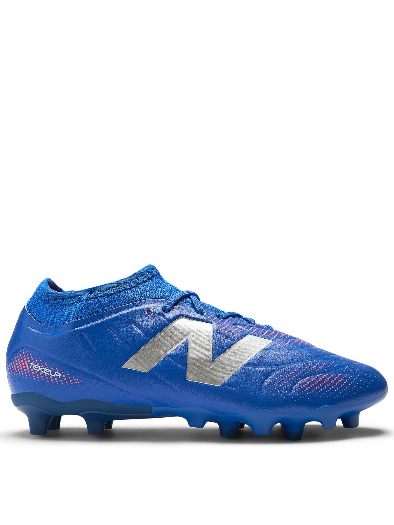 New Balance Junior Tekela Team Firm Ground Football Boots - Blue