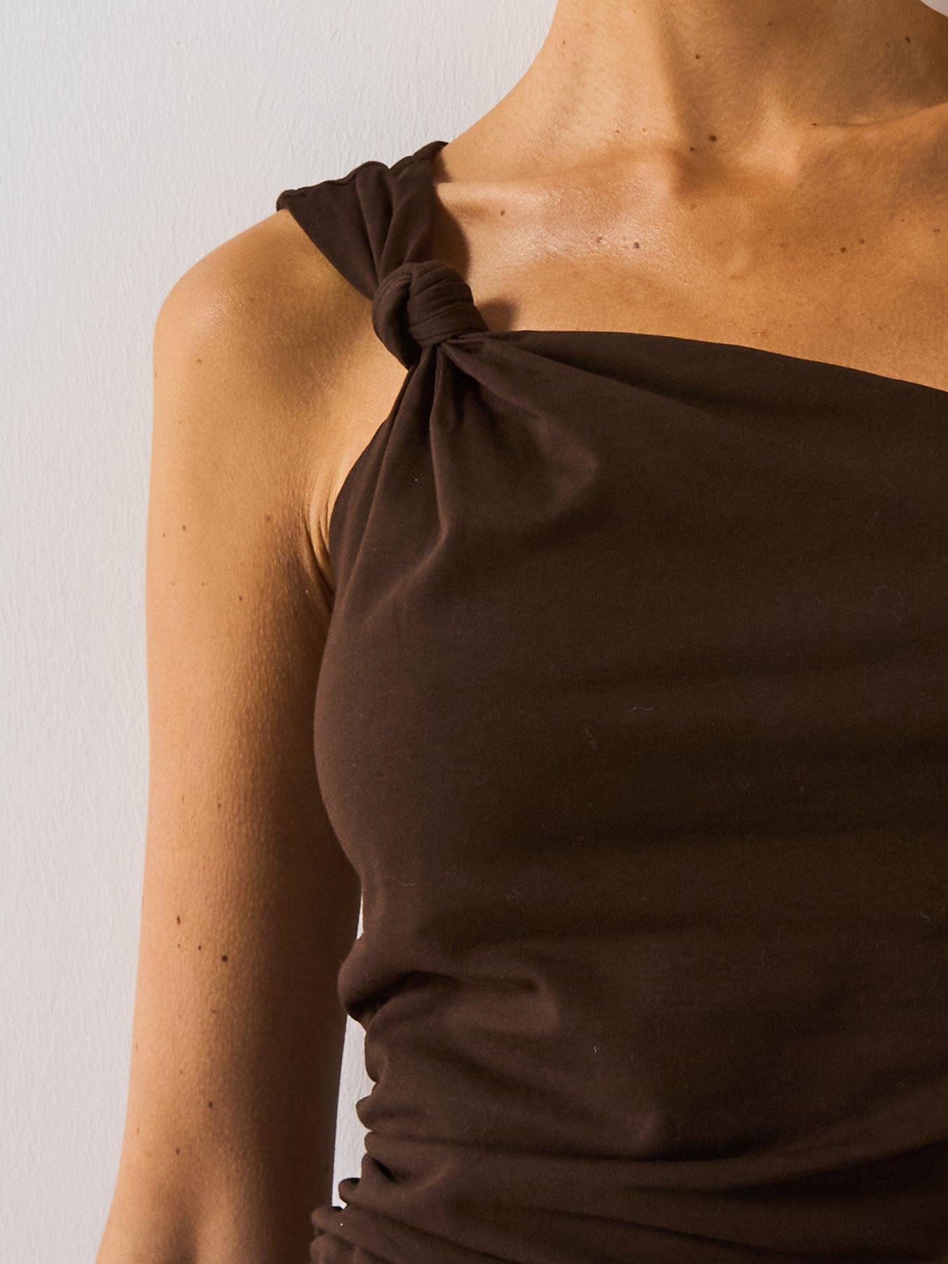 mango-asymmetric-top-with-knot-detail-brownoutfit