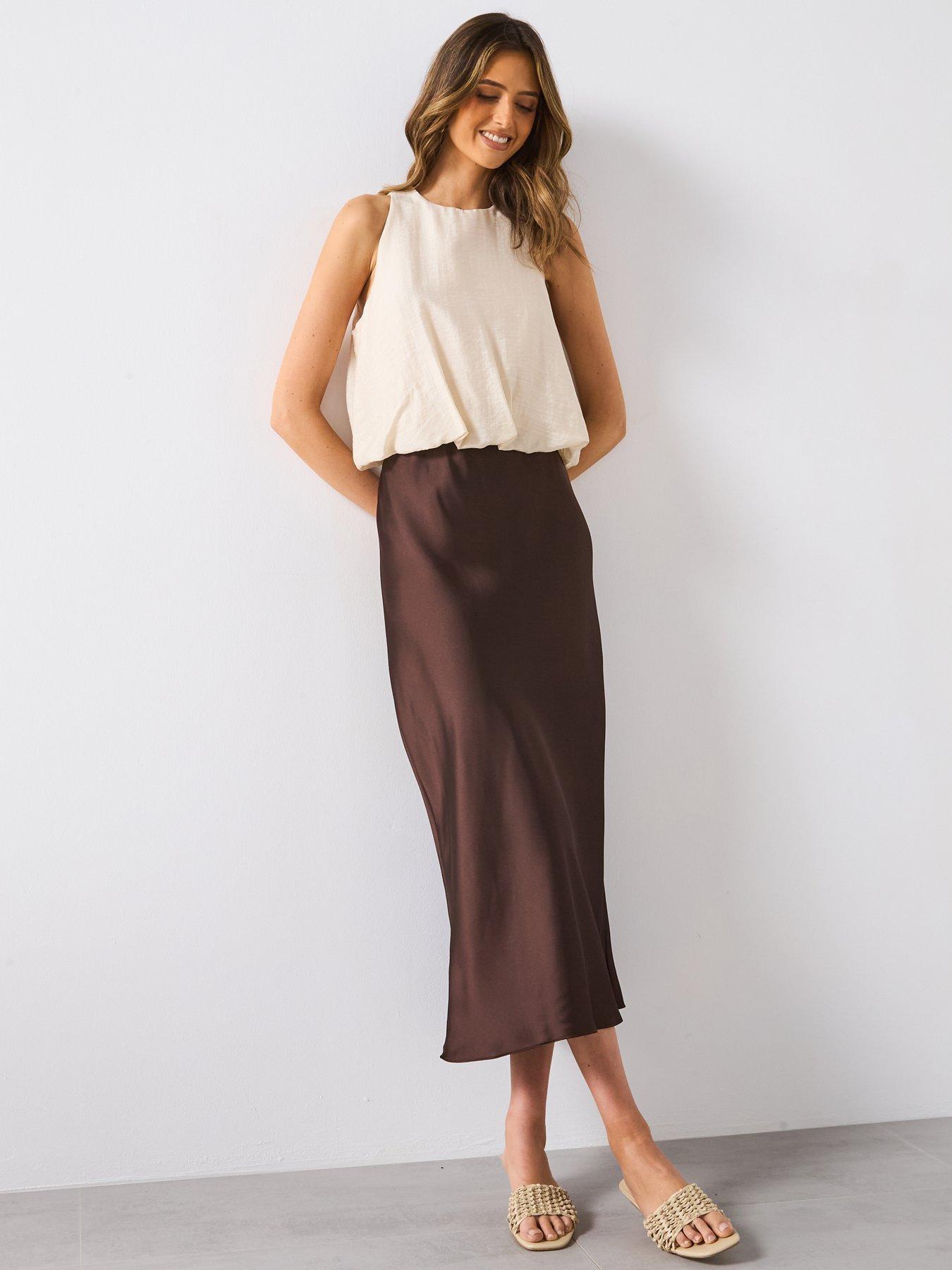 mango-lyocell-blend-top-with-puffed-hem-creamoutfit