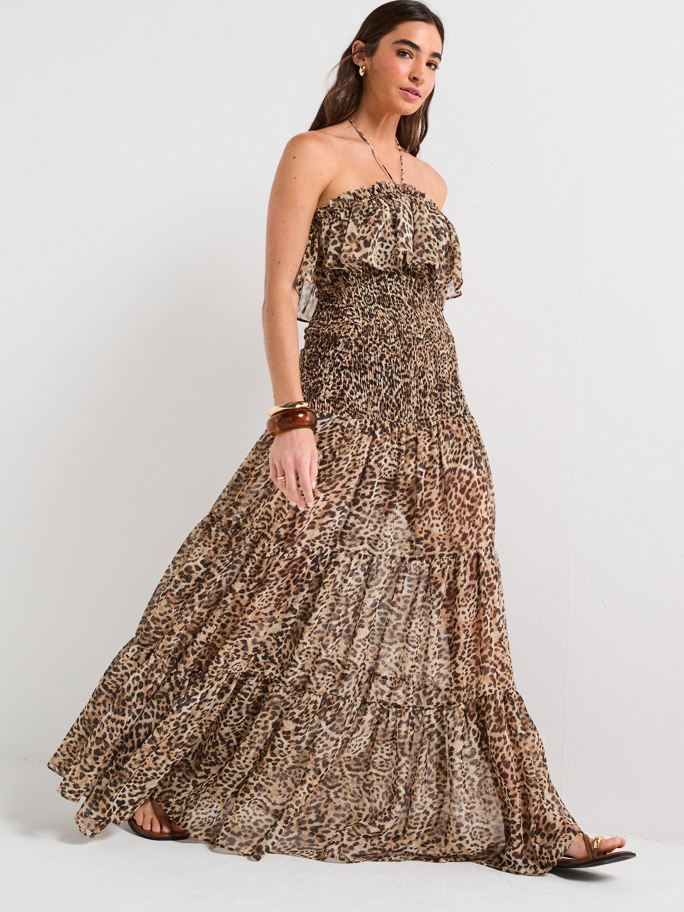 mango-leopard-print-maxi-dress-brown