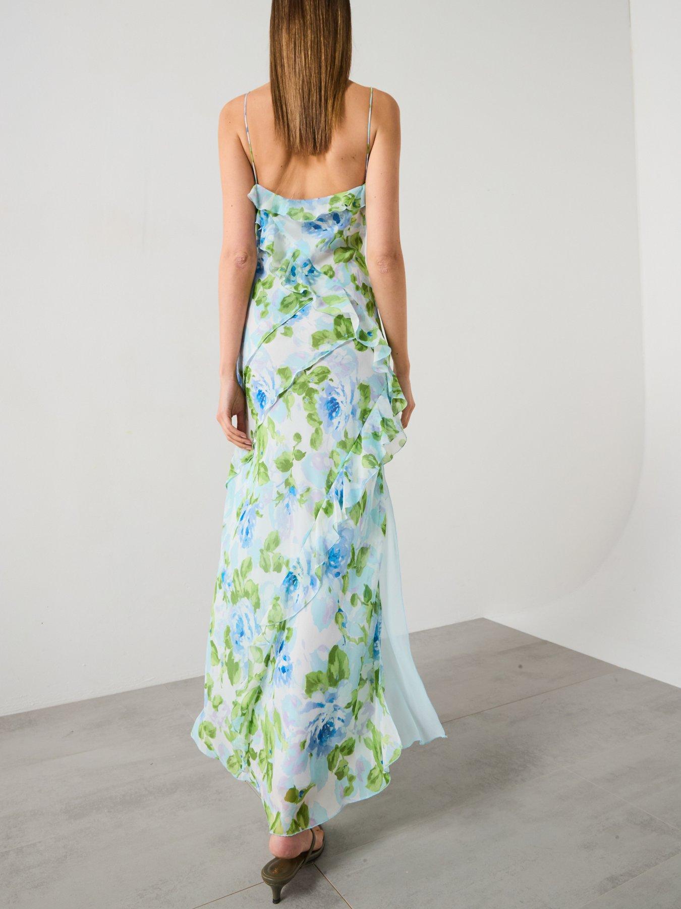 mango-ruffled-floral-print-dress-sky-bluestillFront