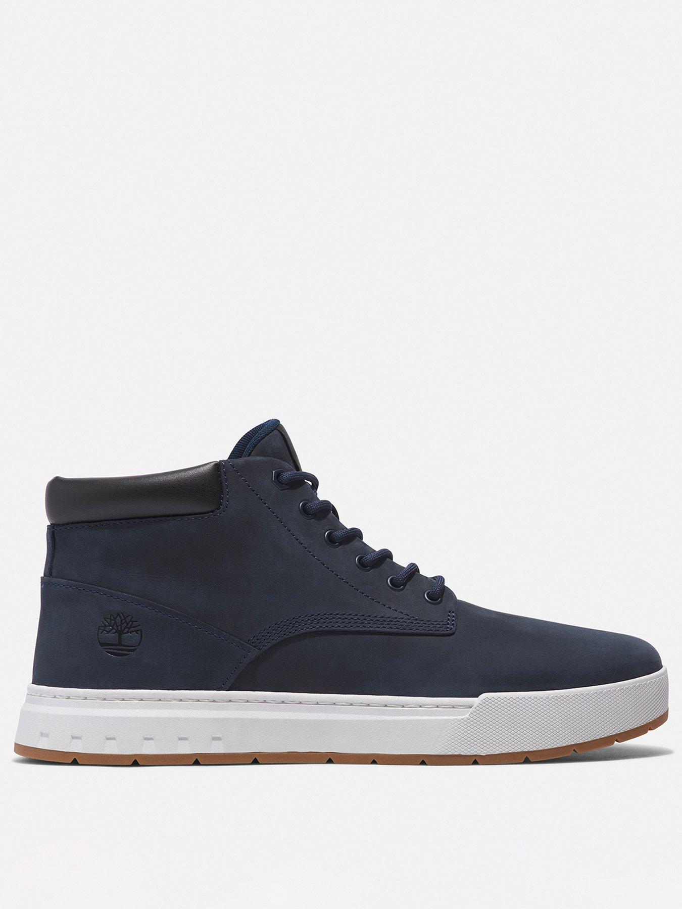 Timberland Maple Grove Mid Lace Up Boots - Navy