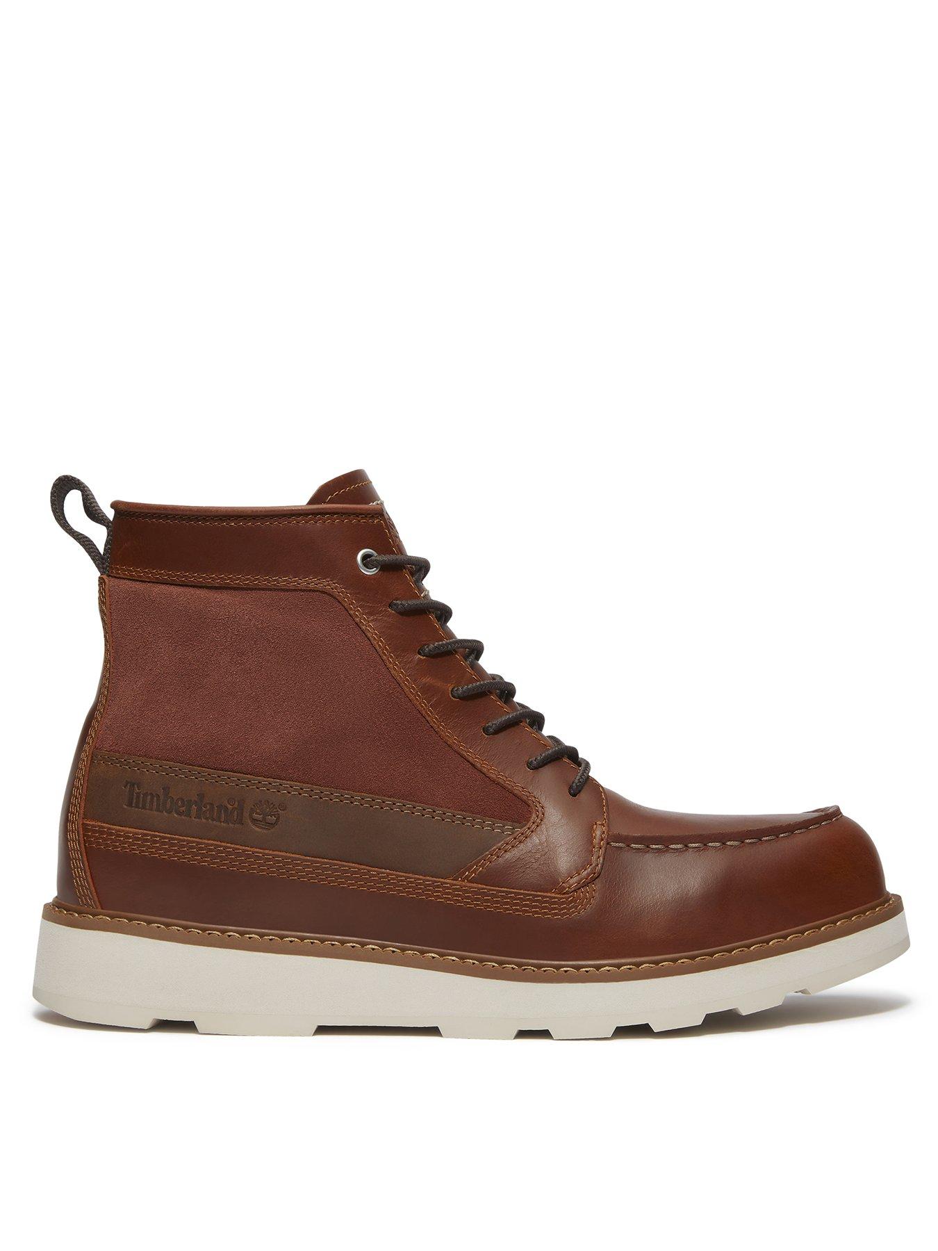 Image 1 of 7 of Timberland Britton Mills Casual Waterproof Chukka Boots- Dark Brown